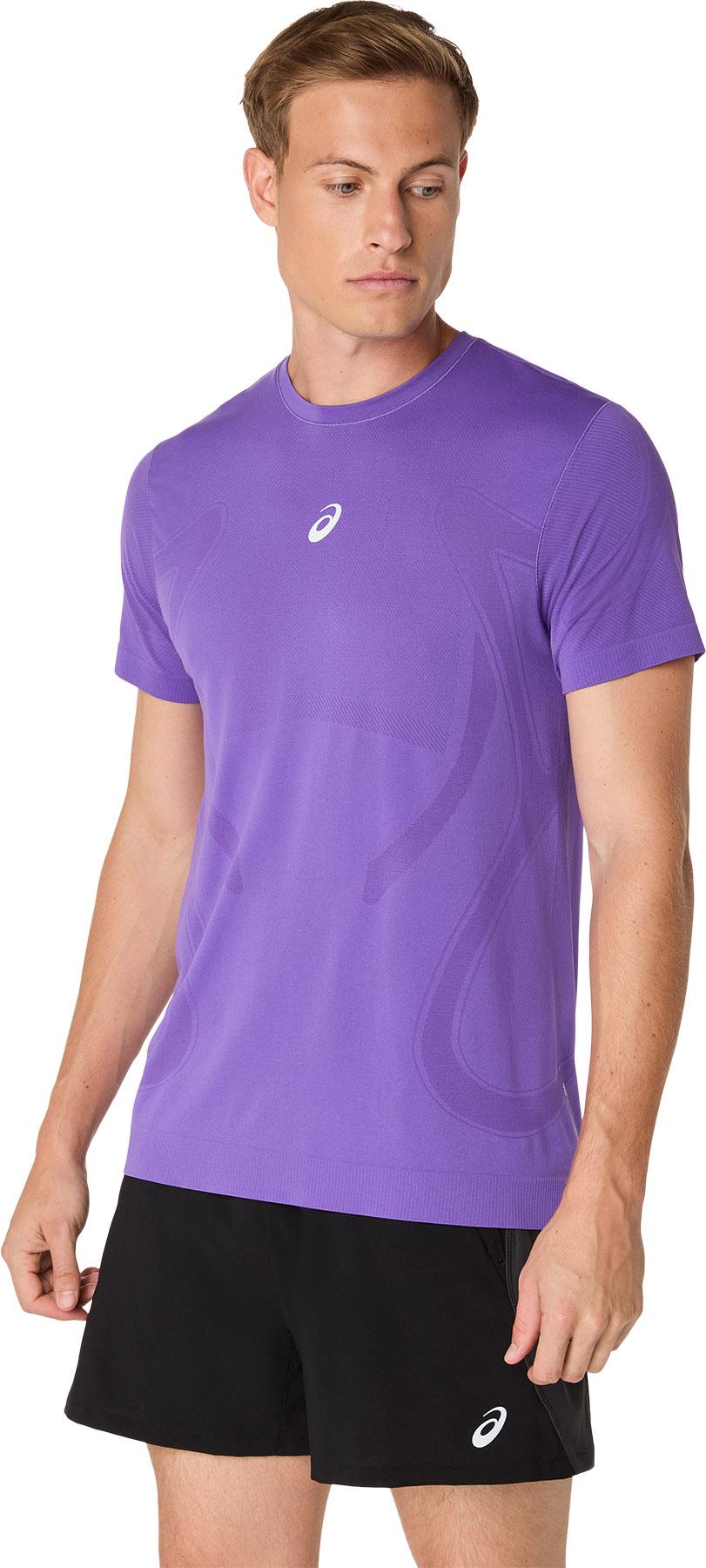 Product gallery image number 5 for product Haut de course à manches courtes sans coutures Road - Homme