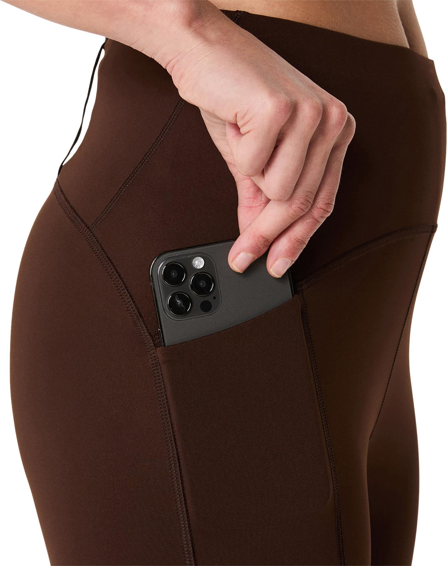 Product gallery image number 2 for product Collant de course sprinter taille haute Road 8" - Femme