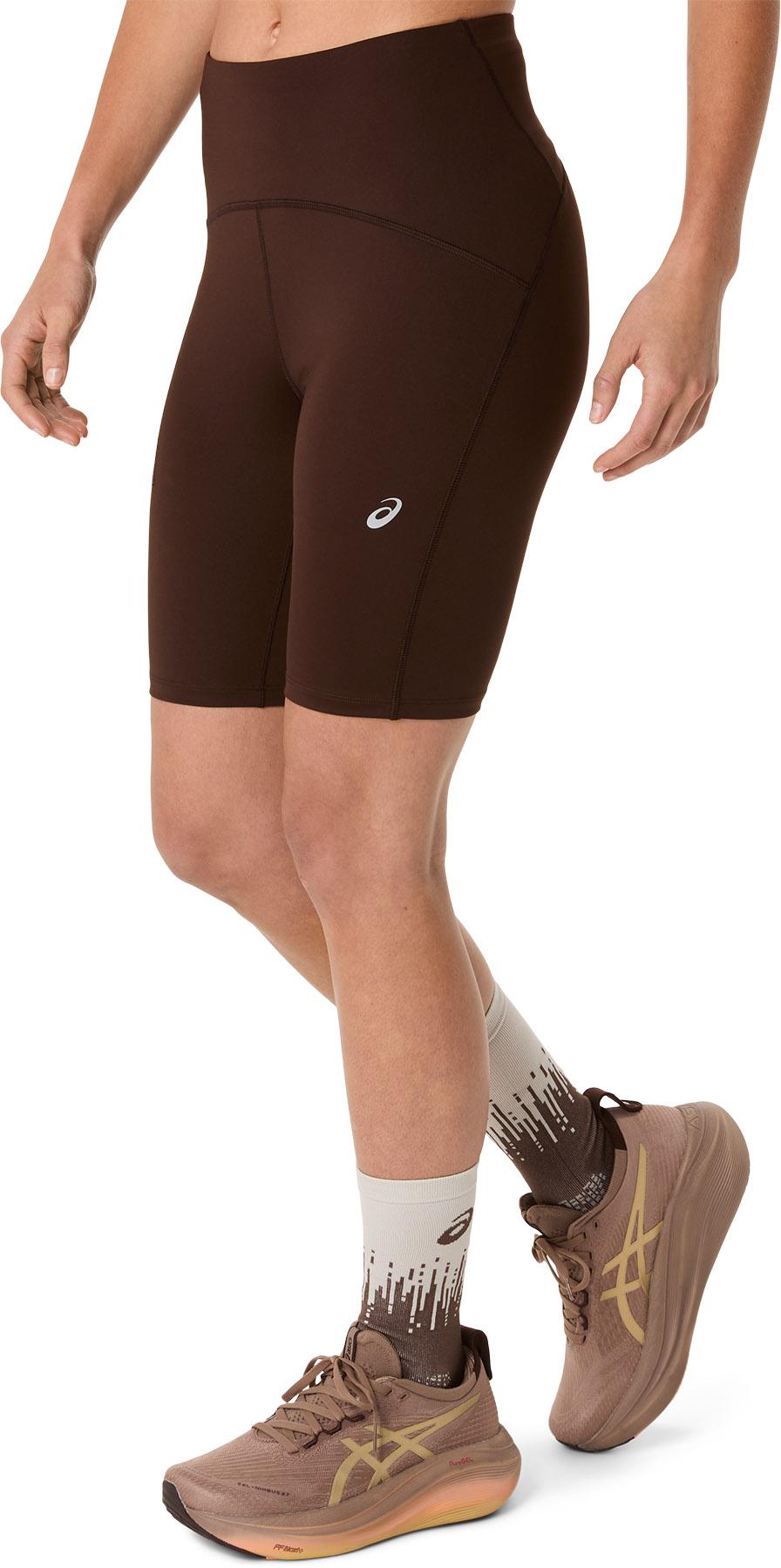 Product gallery image number 7 for product Collant de course sprinter taille haute Road 8" - Femme