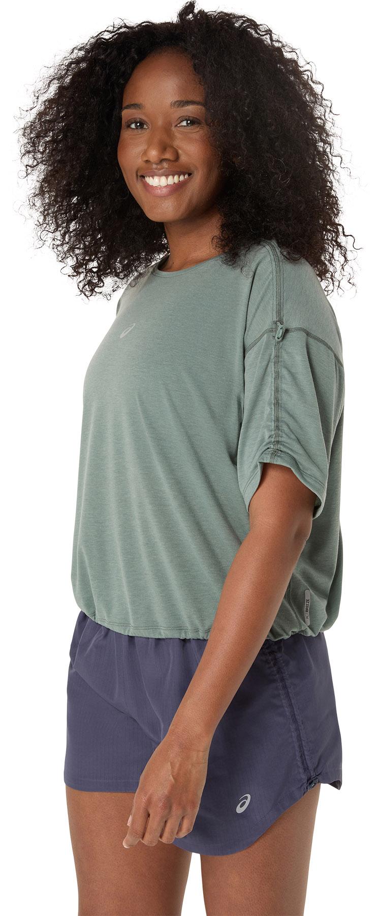 Product gallery image number 4 for product Haut à manches courtes de course ajustable Nagino - Femme