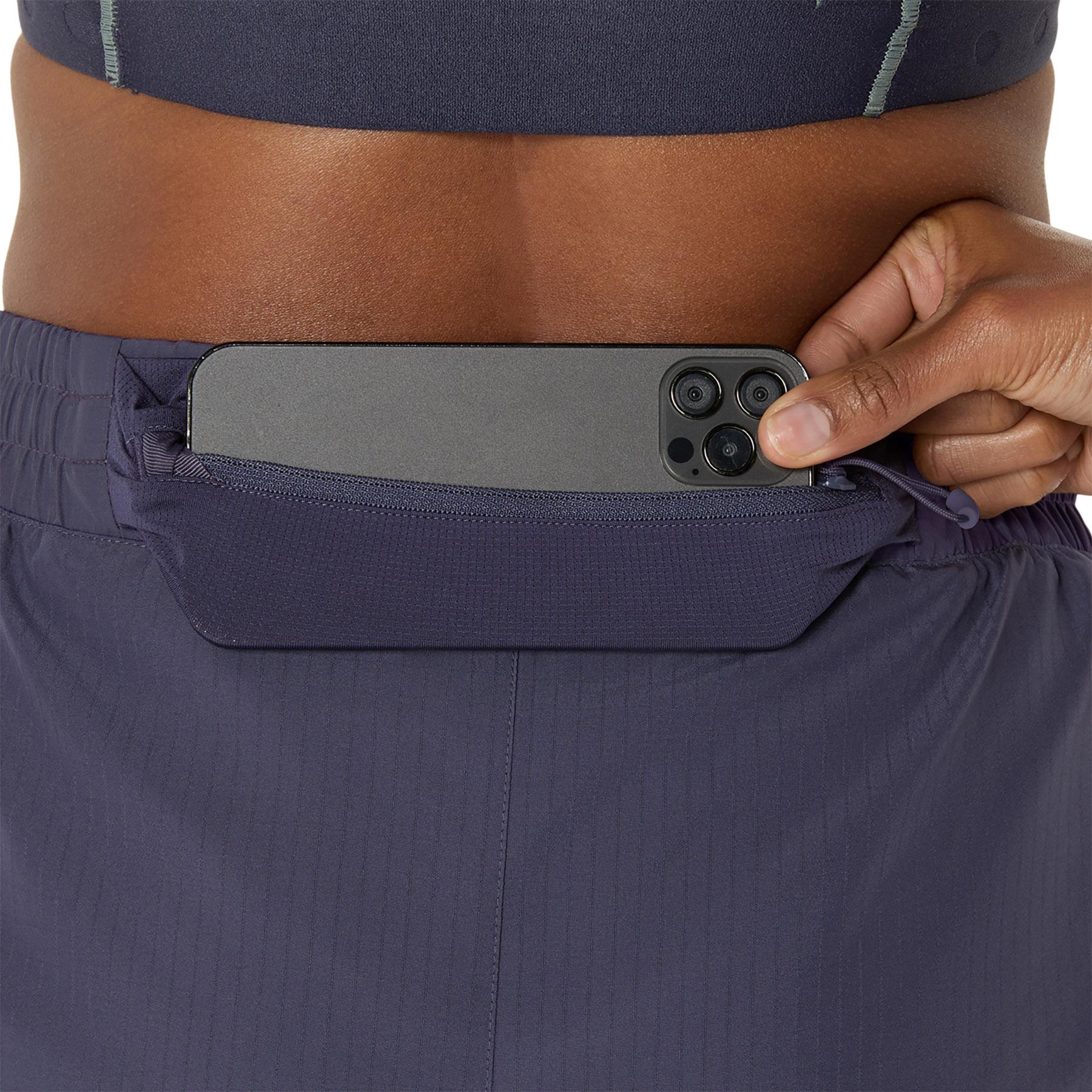 Product gallery image number 4 for product Short de course ajustable Nagino 4" - Femme