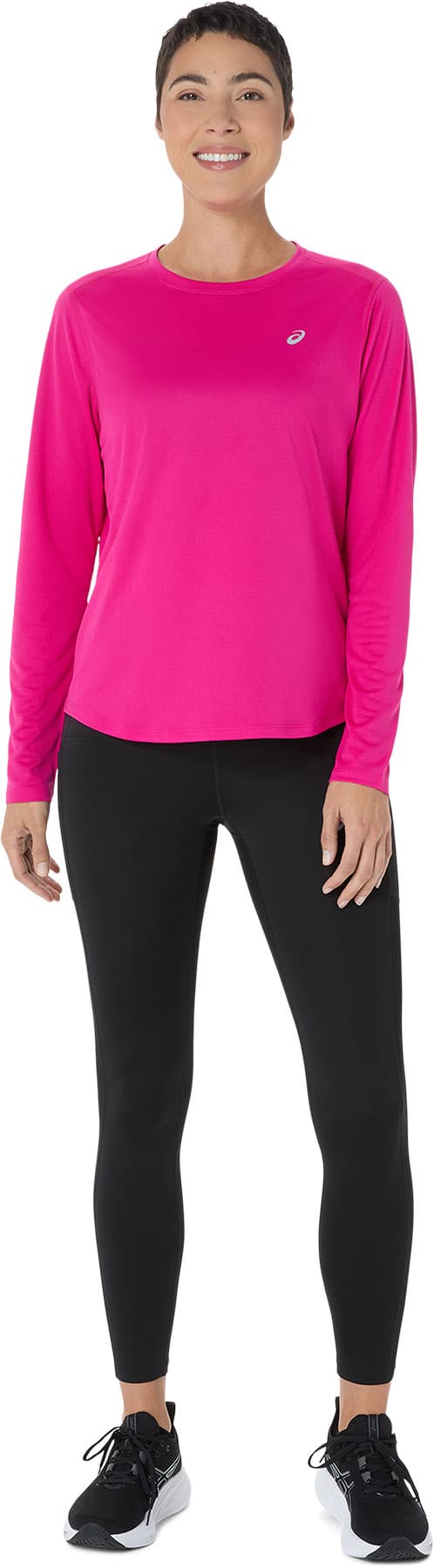 Product gallery image number 2 for product Haut de course à manches longues Silver - Femme