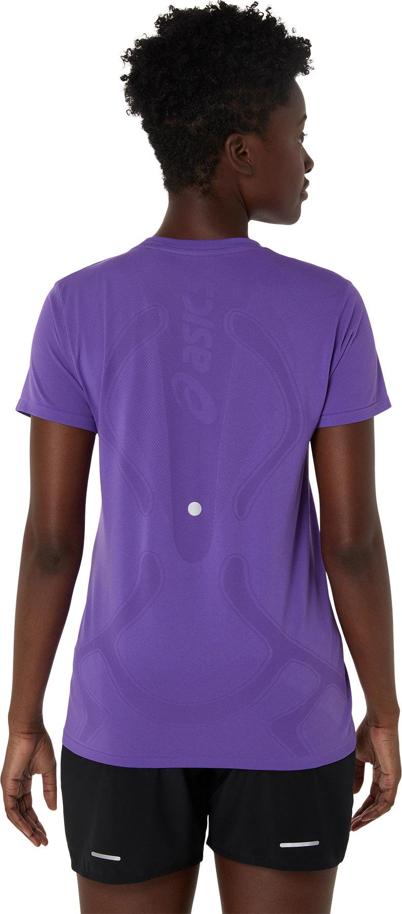 Product gallery image number 2 for product Haut de course à manches courtes sans coutures Road - Femme