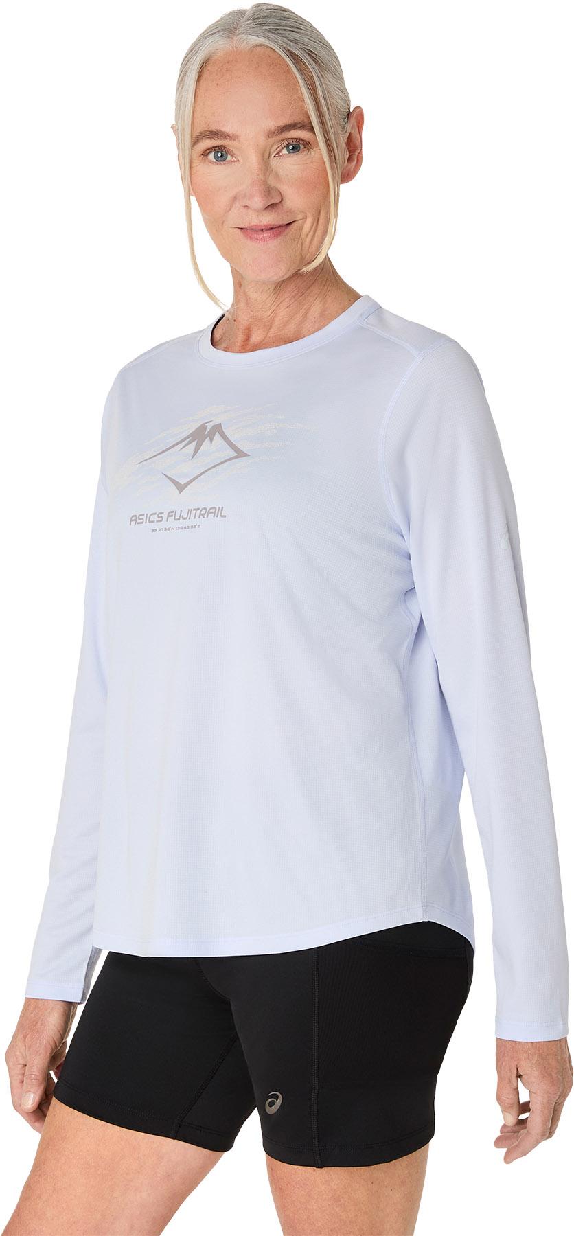 Product gallery image number 4 for product T-shirt à manches longues avec logo Fujitrail - Femme