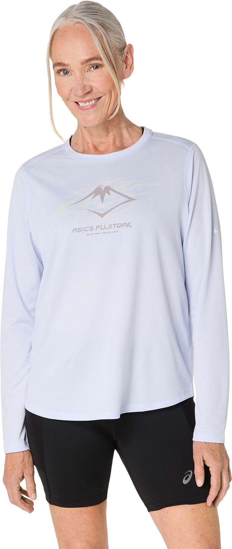 Product image for T-shirt à manches longues avec logo Fujitrail - Femme