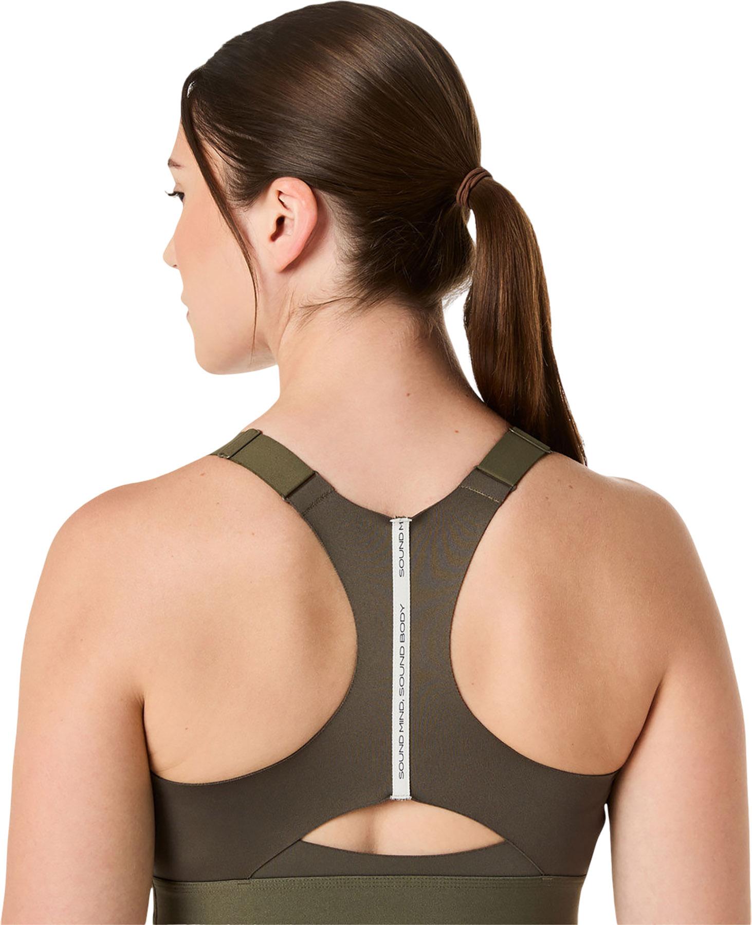 Product gallery image number 3 for product Soutien-gorge de sport zippé Road Combination - Femme