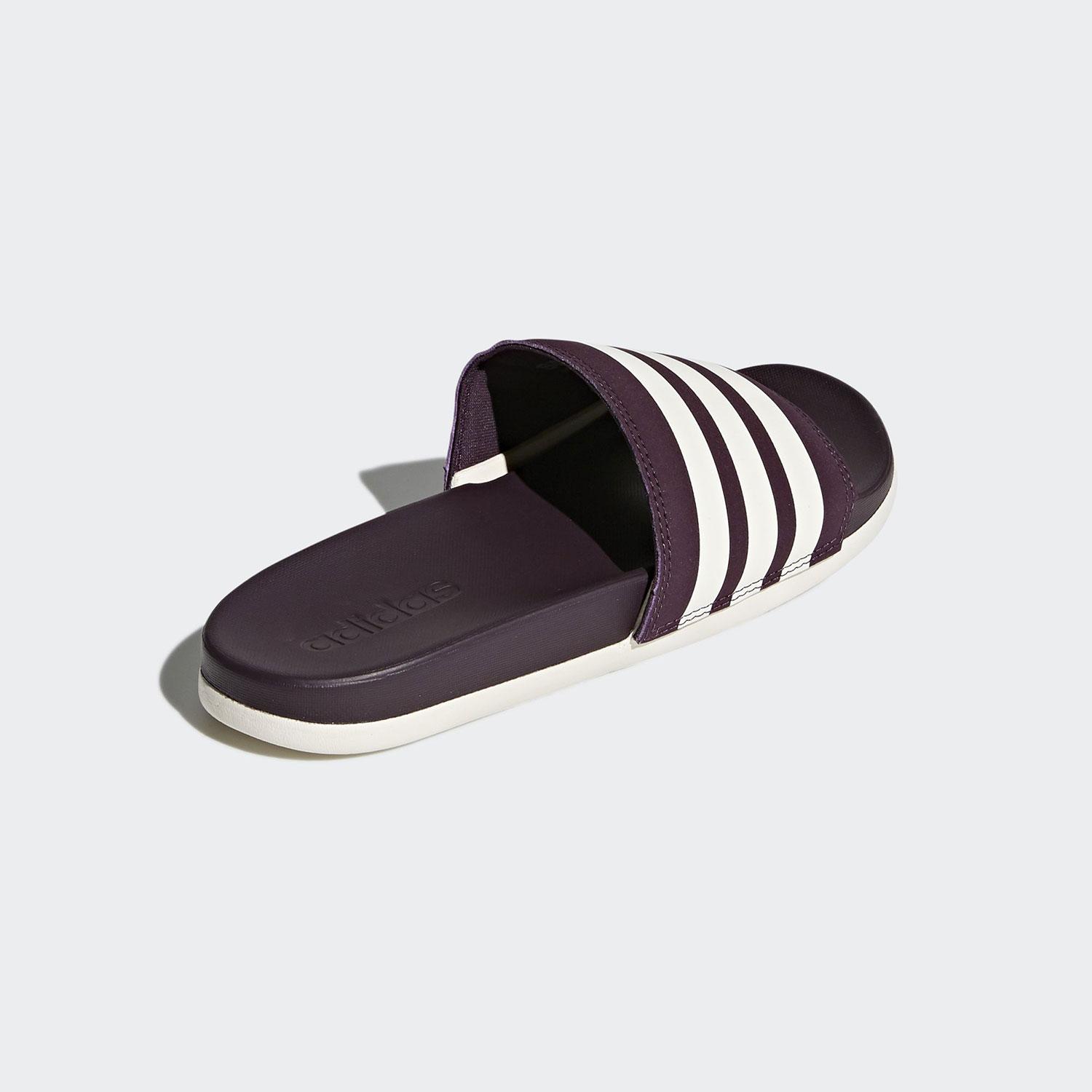 Product gallery image number 7 for product Adilette Cloudfoam Plus Stripes Slides - Women's