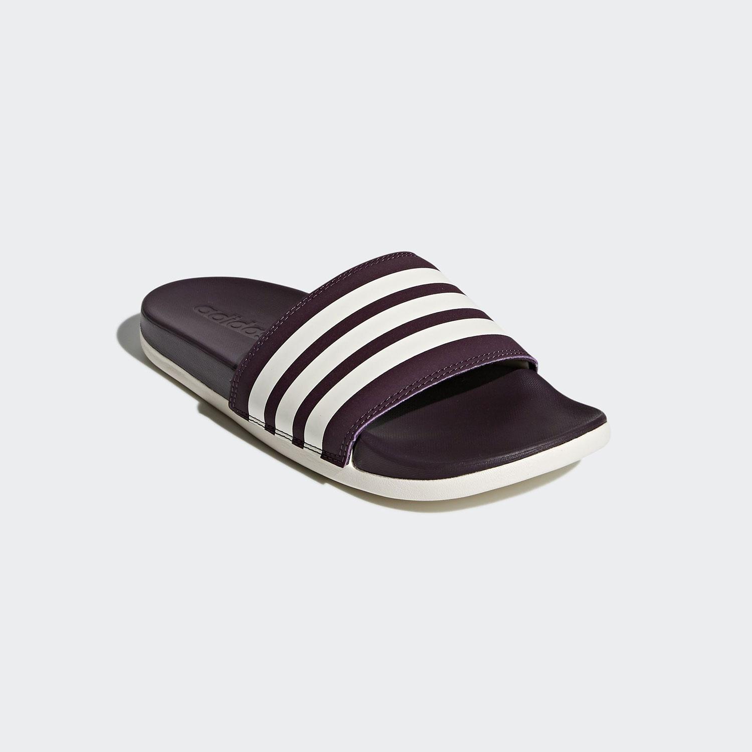 Product gallery image number 8 for product Adilette Cloudfoam Plus Stripes Slides - Women's