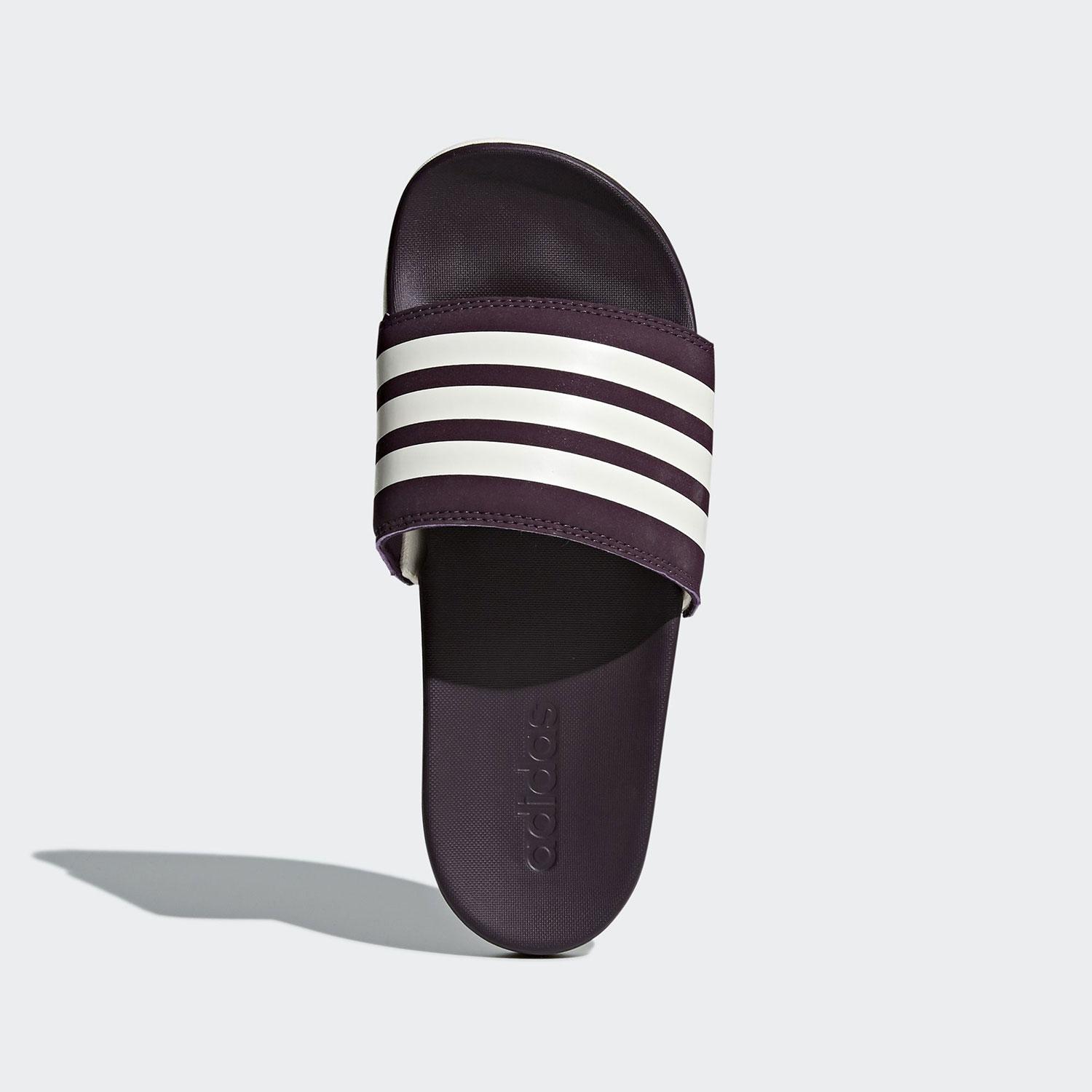 Product gallery image number 10 for product Adilette Cloudfoam Plus Stripes Slides - Women's