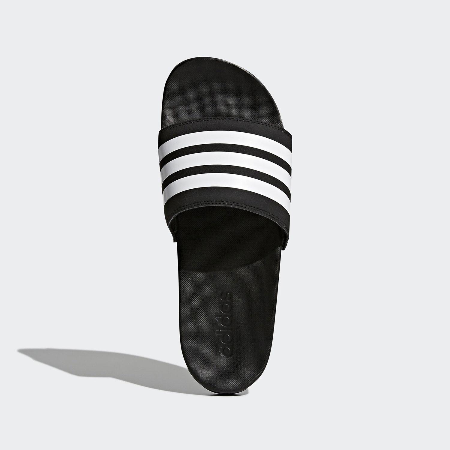 Product gallery image number 10 for product Adilette Cloudfoam Plus Stripes Slides - Men's