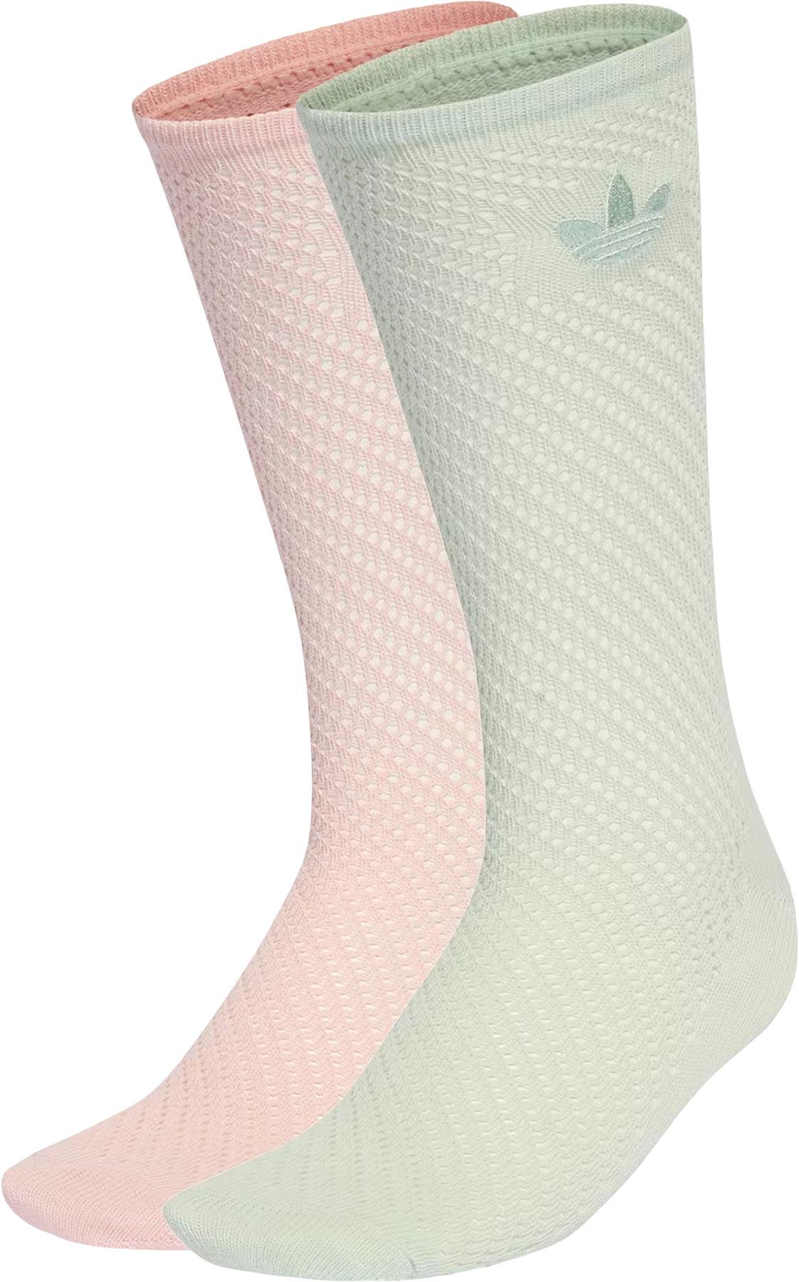 Image de produit pour Chaussettes mi-mollet au crochet paquet de 2 - Femme