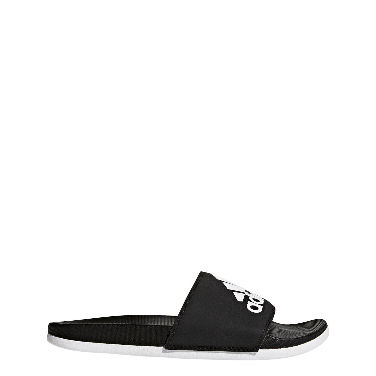 Product gallery image number 1 for product Adilette Cloudfoam Plus Logo Slides - Women's