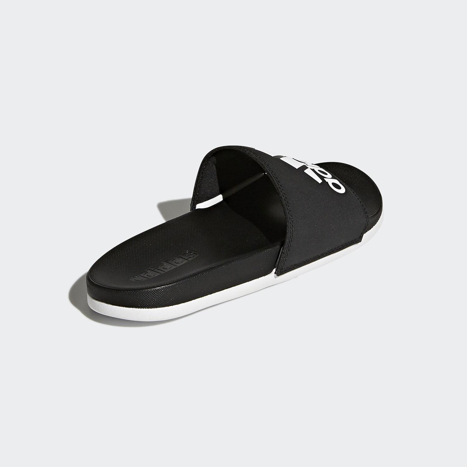 Product gallery image number 7 for product Adilette Cloudfoam Plus Logo Slides - Women's