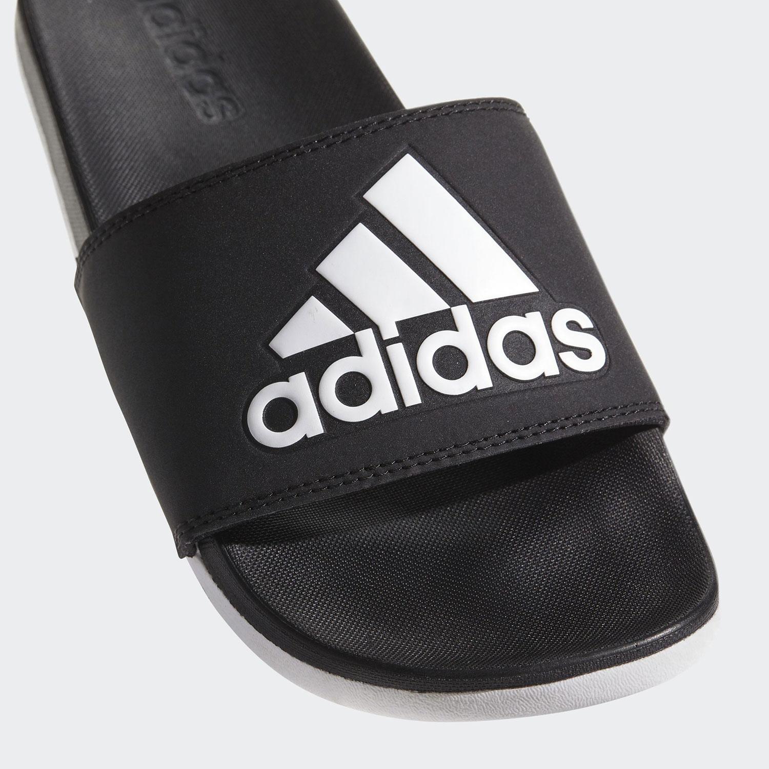 Product gallery image number 4 for product Adilette Cloudfoam Plus Logo Slides - Women's