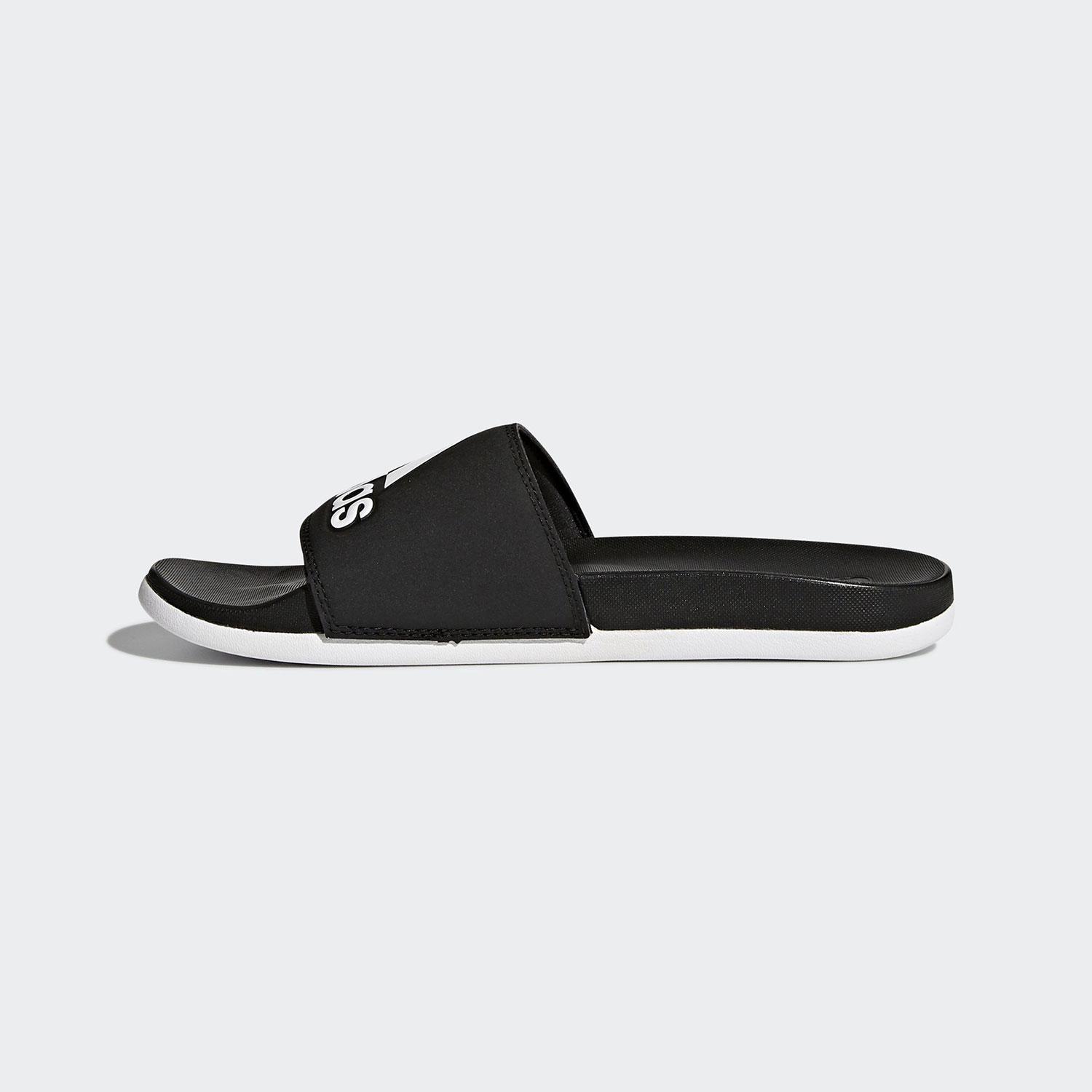 Product gallery image number 6 for product Adilette Cloudfoam Plus Logo Slides - Women's