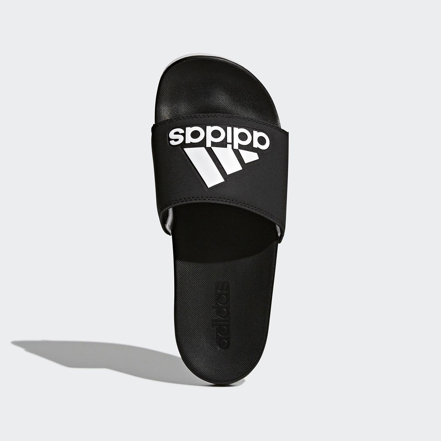 Product gallery image number 10 for product Adilette Cloudfoam Plus Logo Slides - Women's