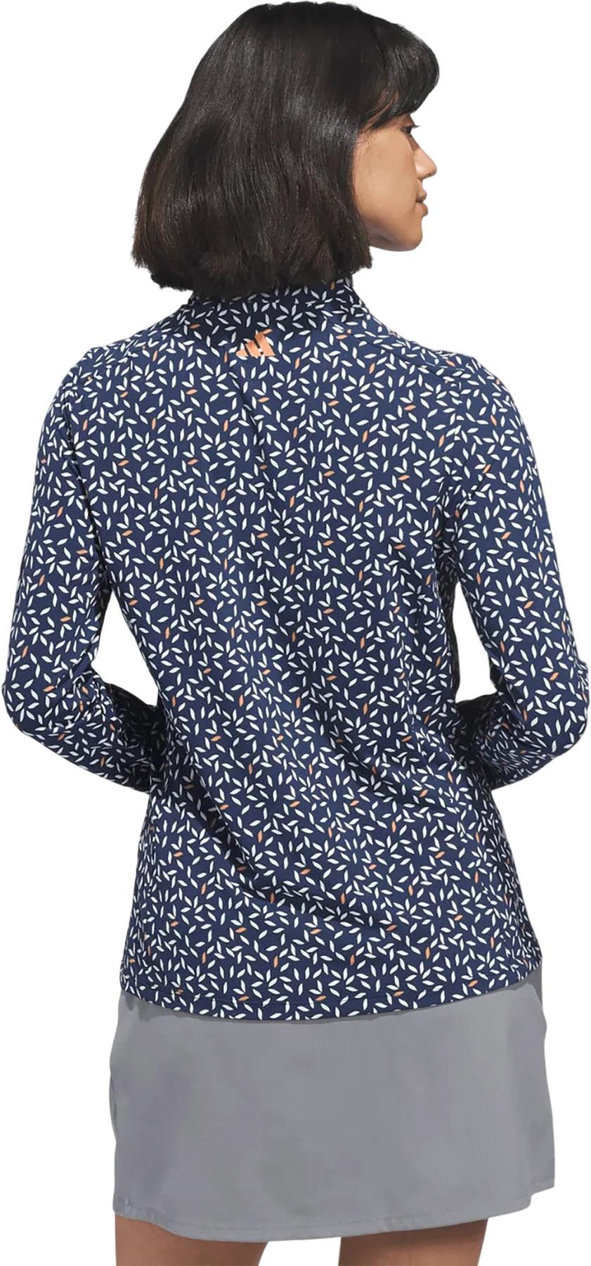 Numéro de l'image de la galerie de produits 2 pour le produit Polo imprimé zip 1/4 col cheminée Ultimate365 - Femme