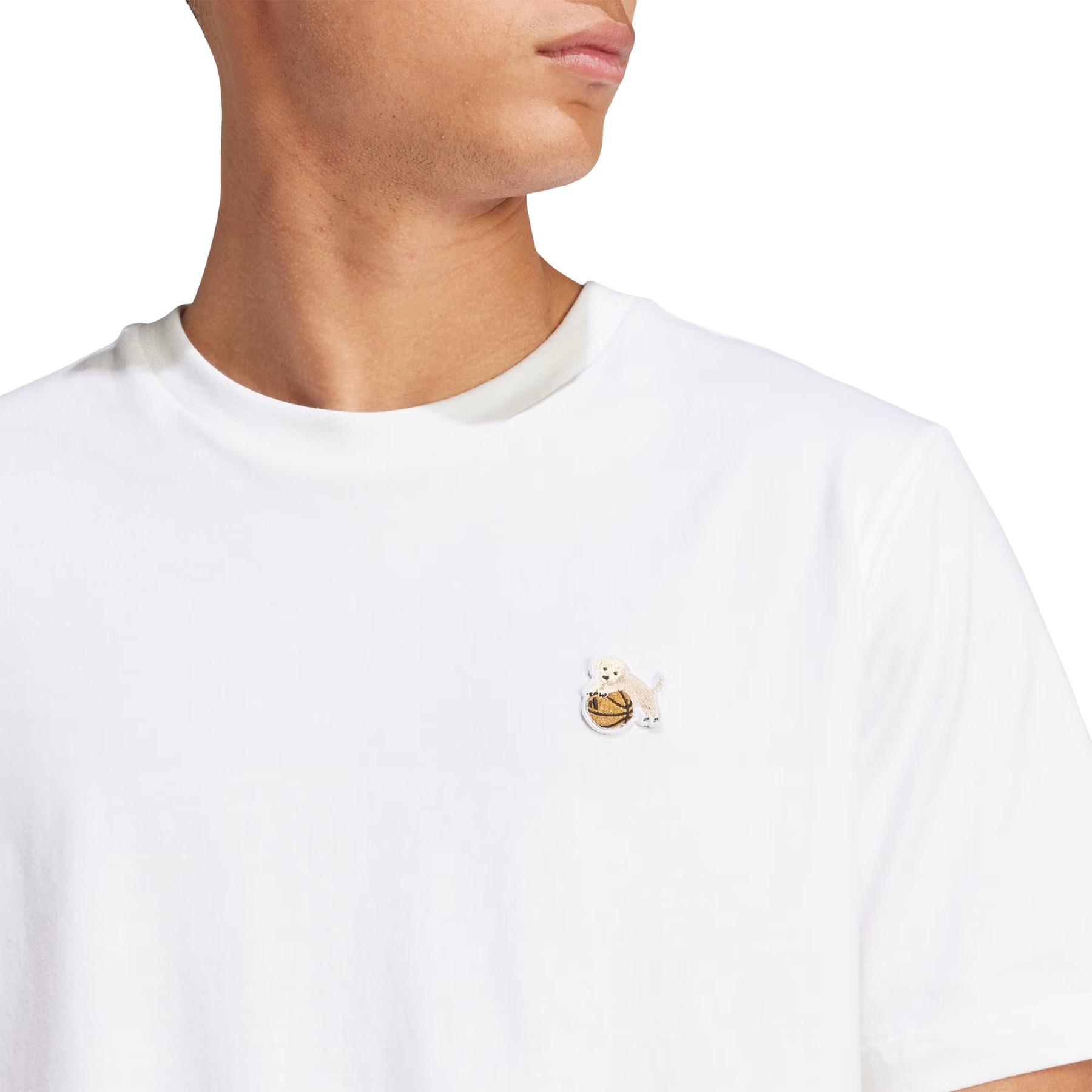 Numéro de l'image de la galerie de produits 3 pour le produit T-shirt graphique Dog Hoop Patch - Homme