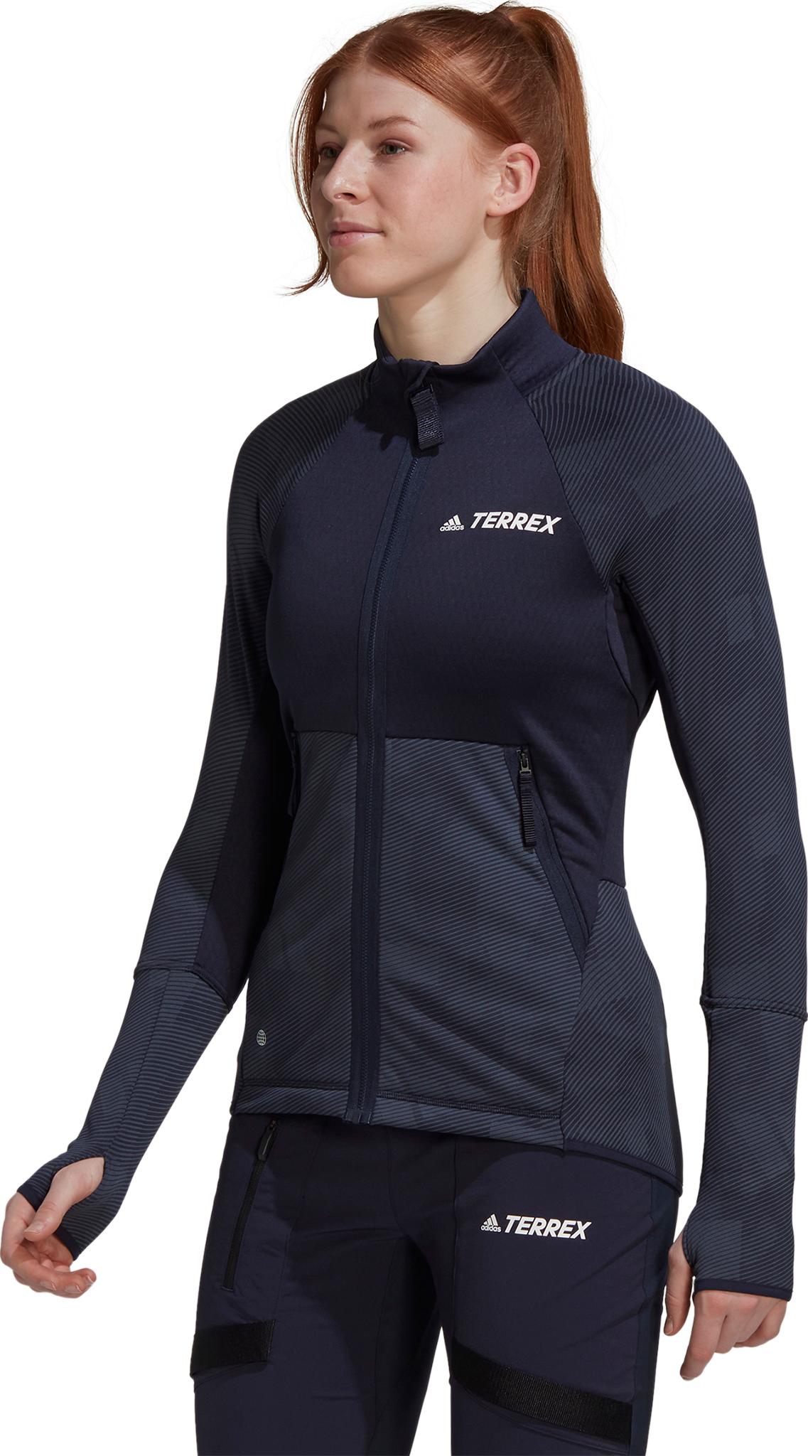 Product gallery image number 5 for product Terrex Tech Flooce Hiking Fleece Jacket - Women's