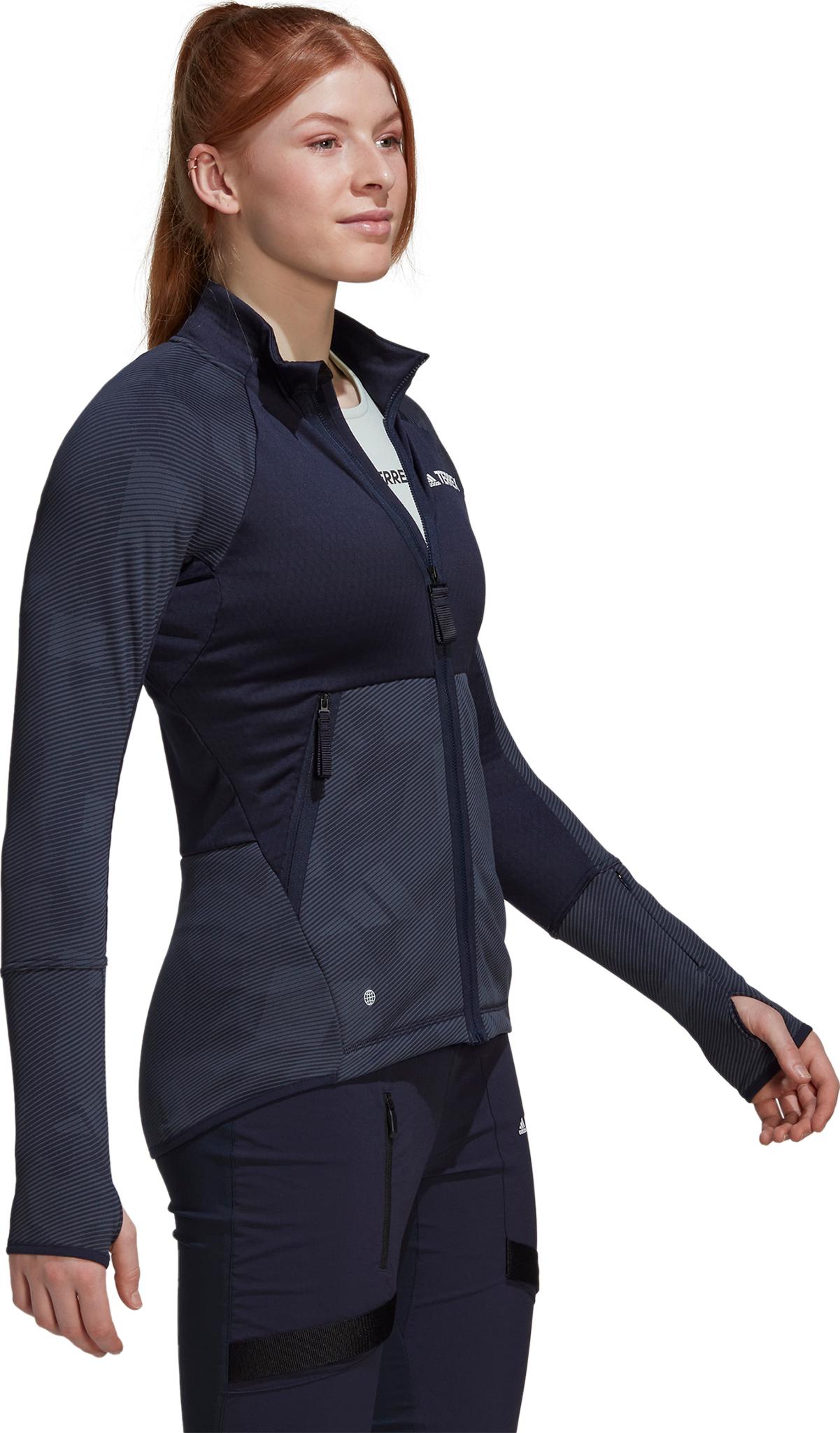 Product gallery image number 4 for product Terrex Tech Flooce Hiking Fleece Jacket - Women's