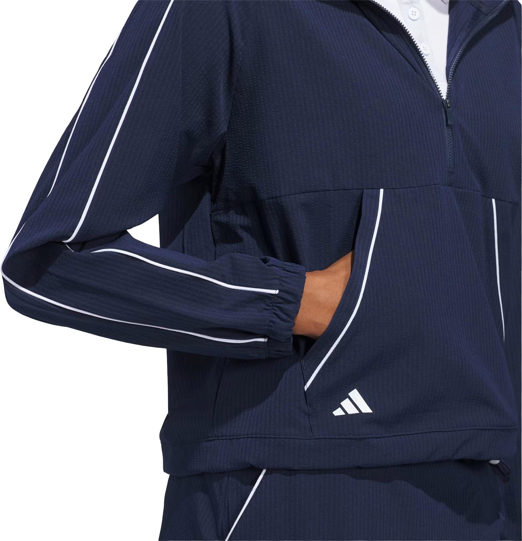 Product gallery image number 3 for product Ultimate365 Seersucker Quarter-Zip Jacket - Women's