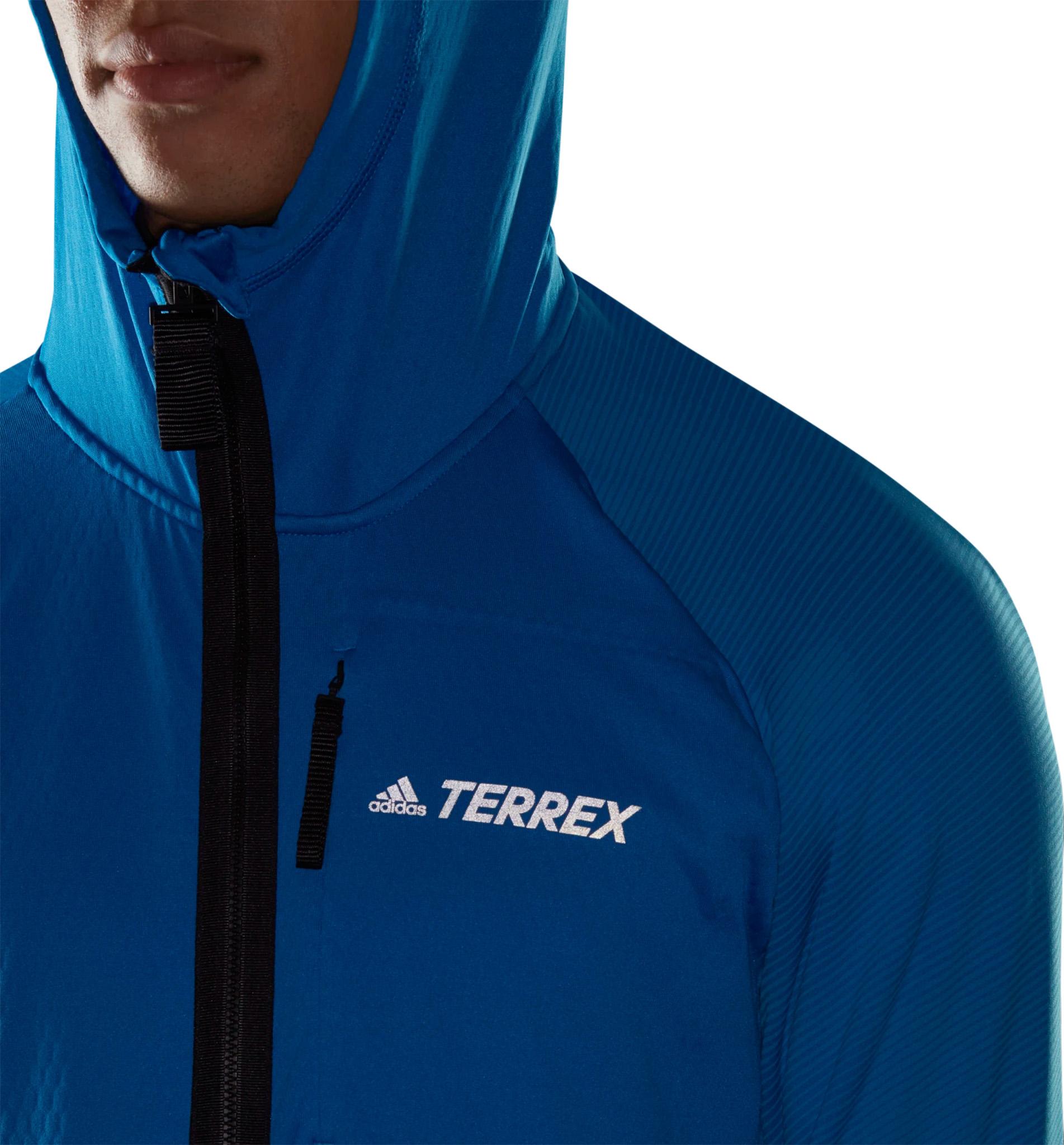 Product gallery image number 4 for product Terrex Tech Flooce Hooded Hiking Fleece Shirt - Men's