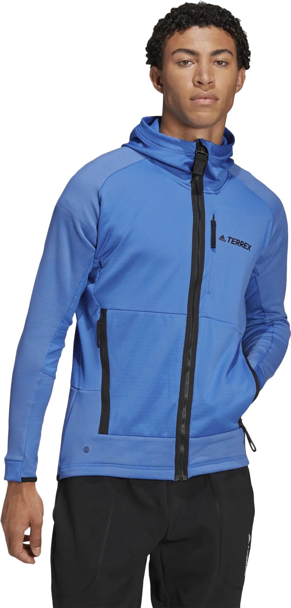 Product gallery image number 6 for product Terrex Tech Flooce Hooded Hiking Fleece Shirt - Men's