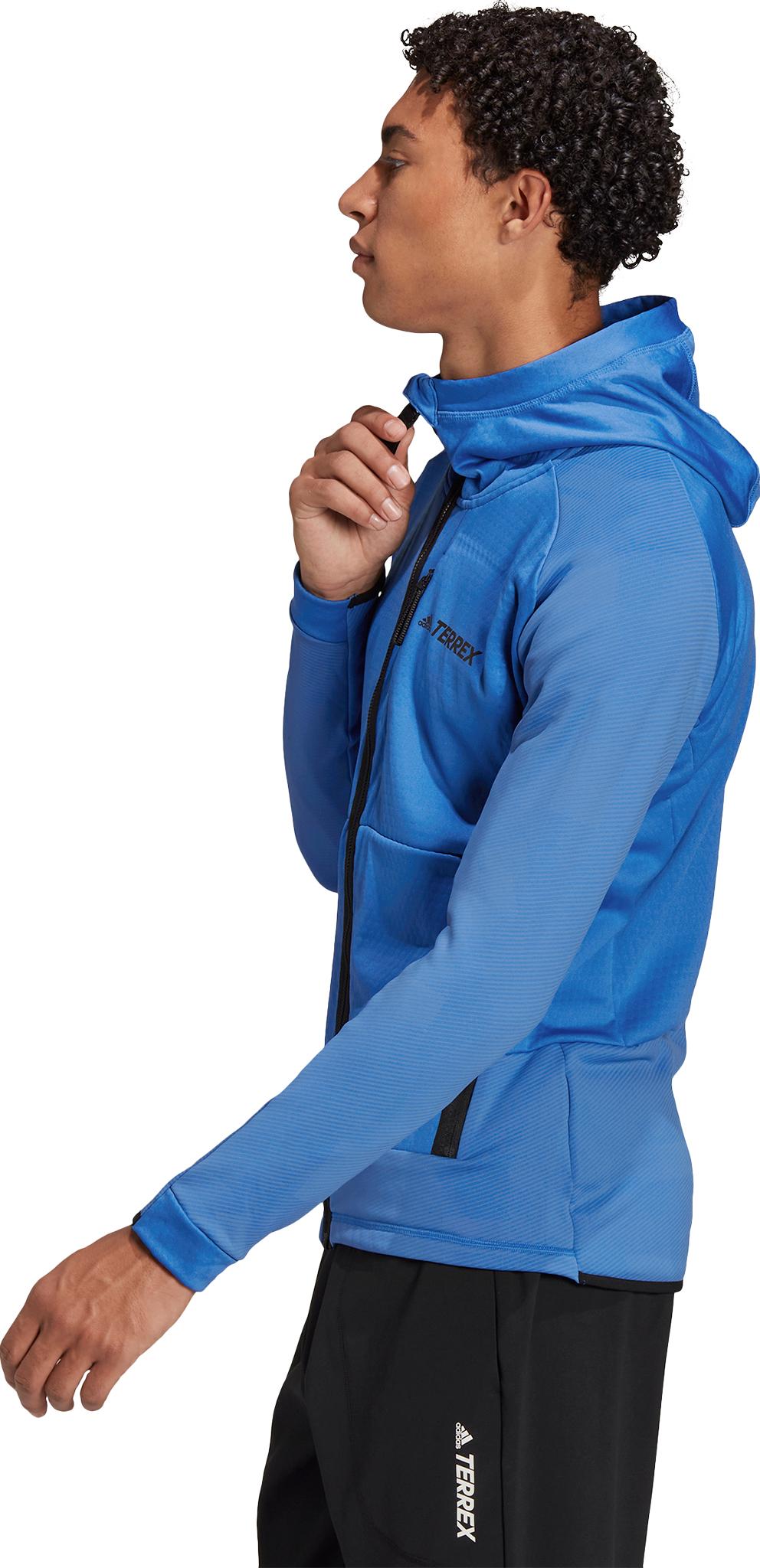 Product gallery image number 7 for product Terrex Tech Flooce Hooded Hiking Fleece Shirt - Men's