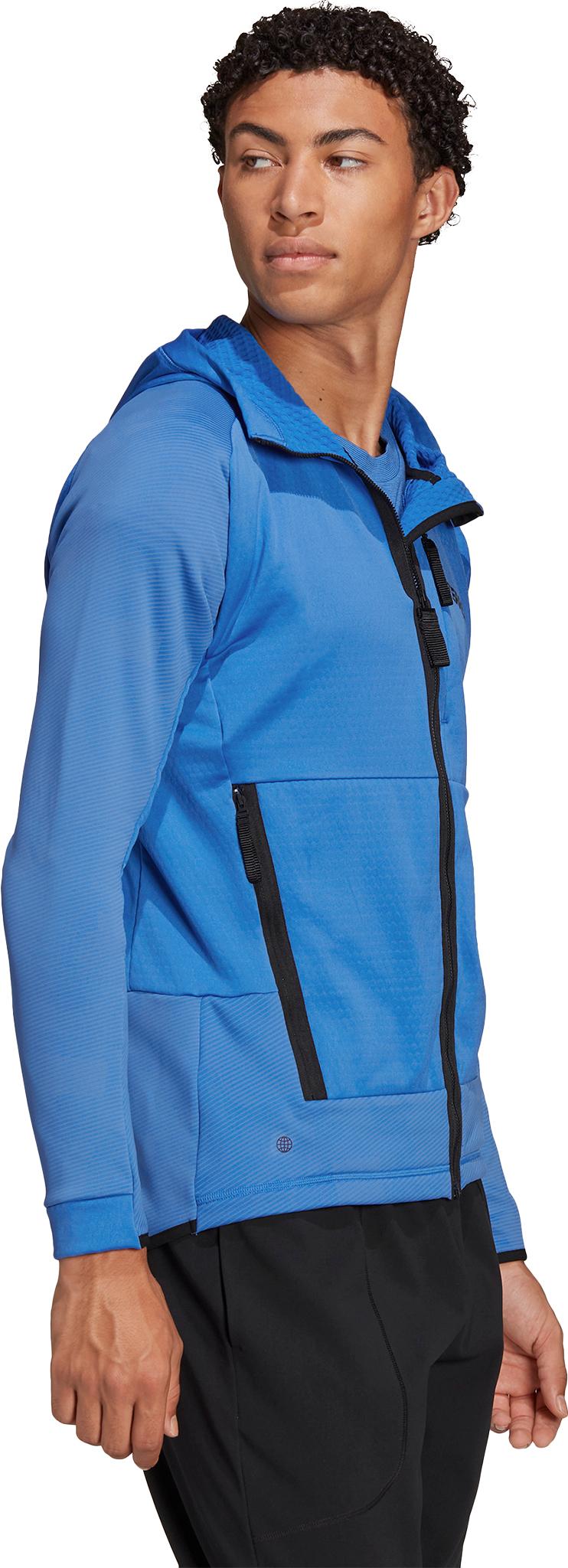 Product gallery image number 8 for product Terrex Tech Flooce Hooded Hiking Fleece Shirt - Men's