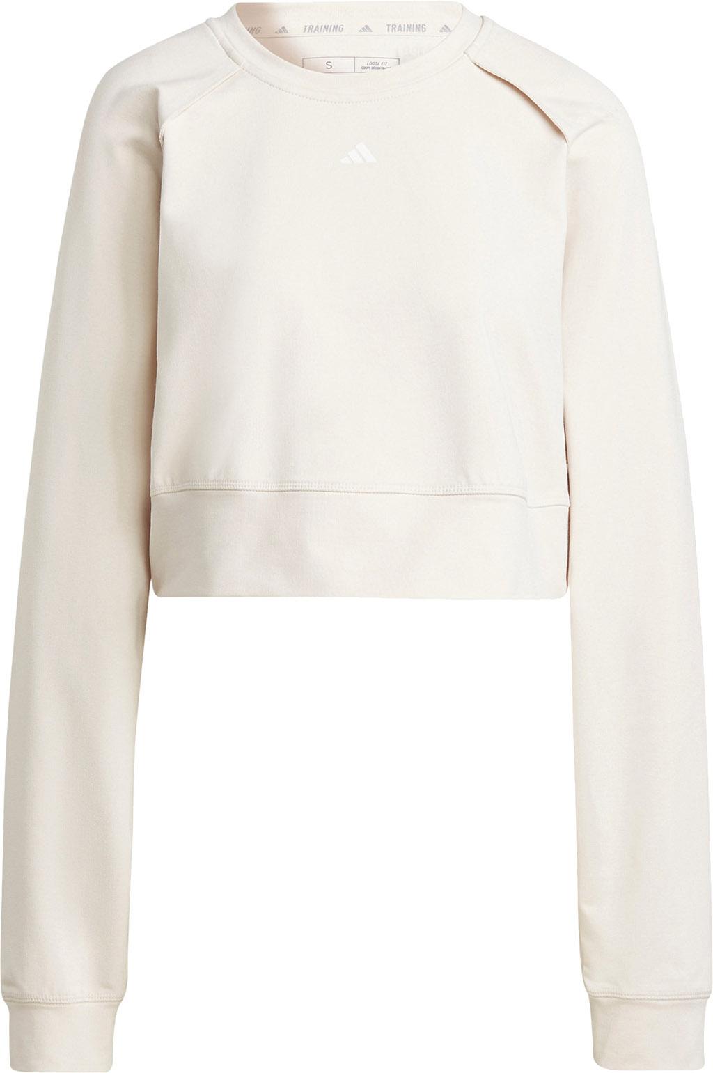 Product gallery image number 1 for product Power AEROREADY Crop Cover-Up Sweatshirt - Women's