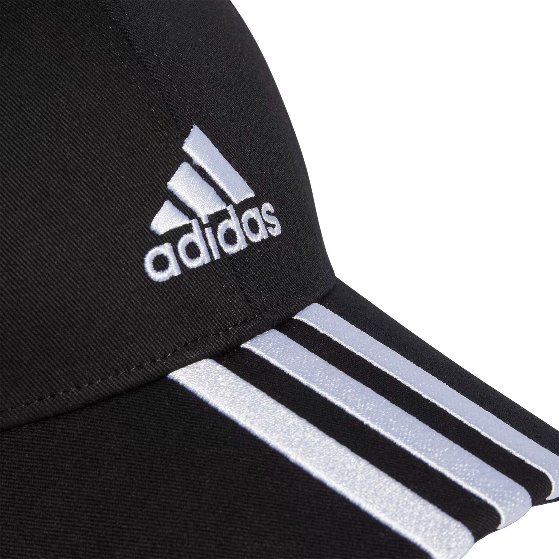 Product gallery image number 3 for product 3-Stripes Cotton Twill Baseball Cap - Unisex