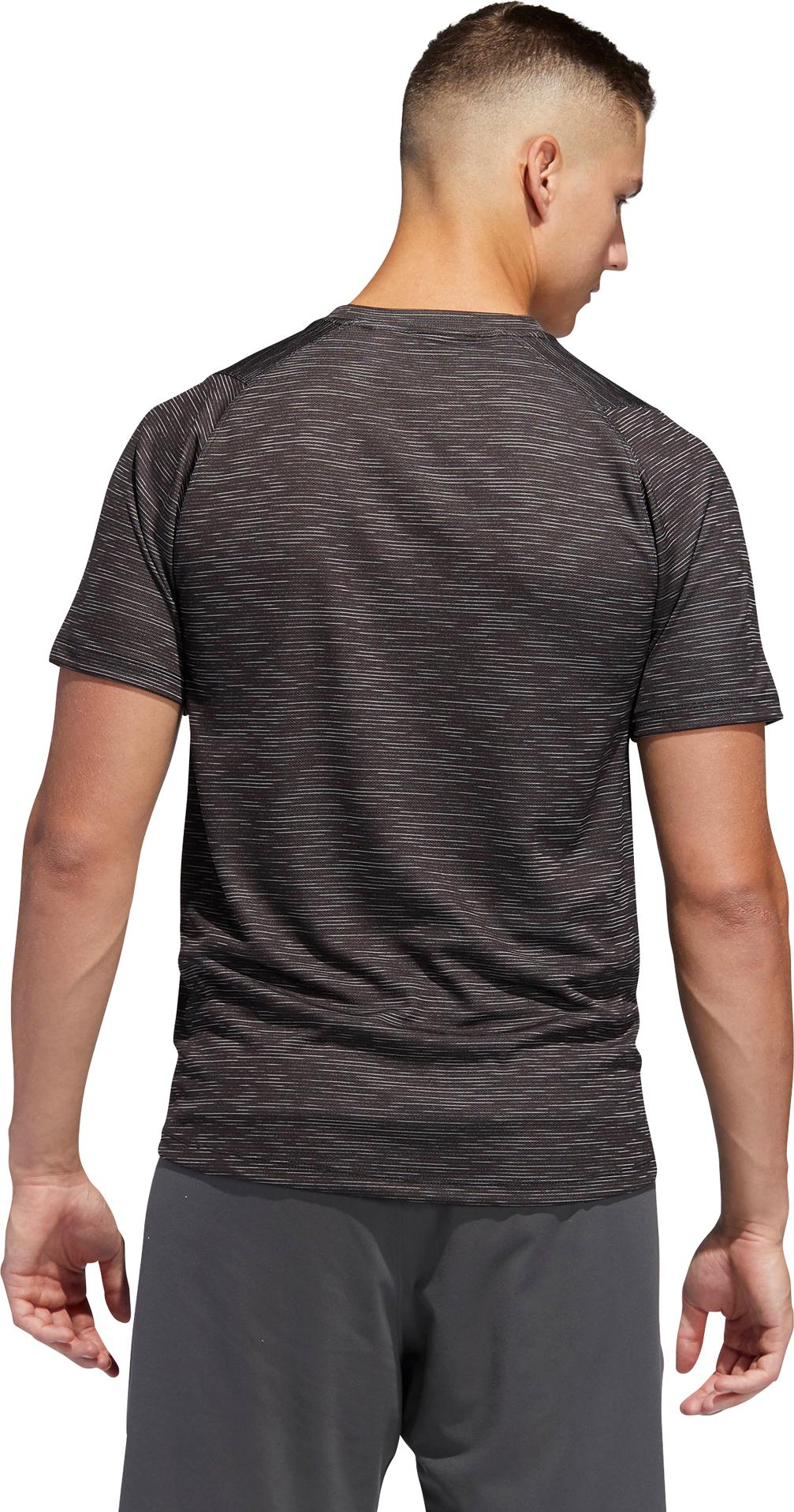 Product gallery image number 2 for product FreeLift Tech Fitted Striped Heathered Tee - Men's