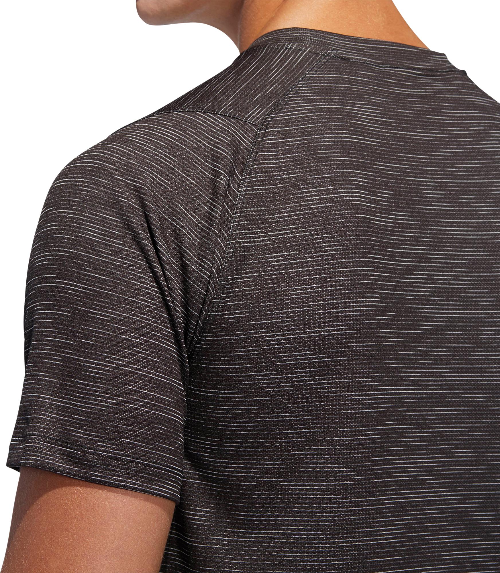 Product gallery image number 5 for product FreeLift Tech Fitted Striped Heathered Tee - Men's
