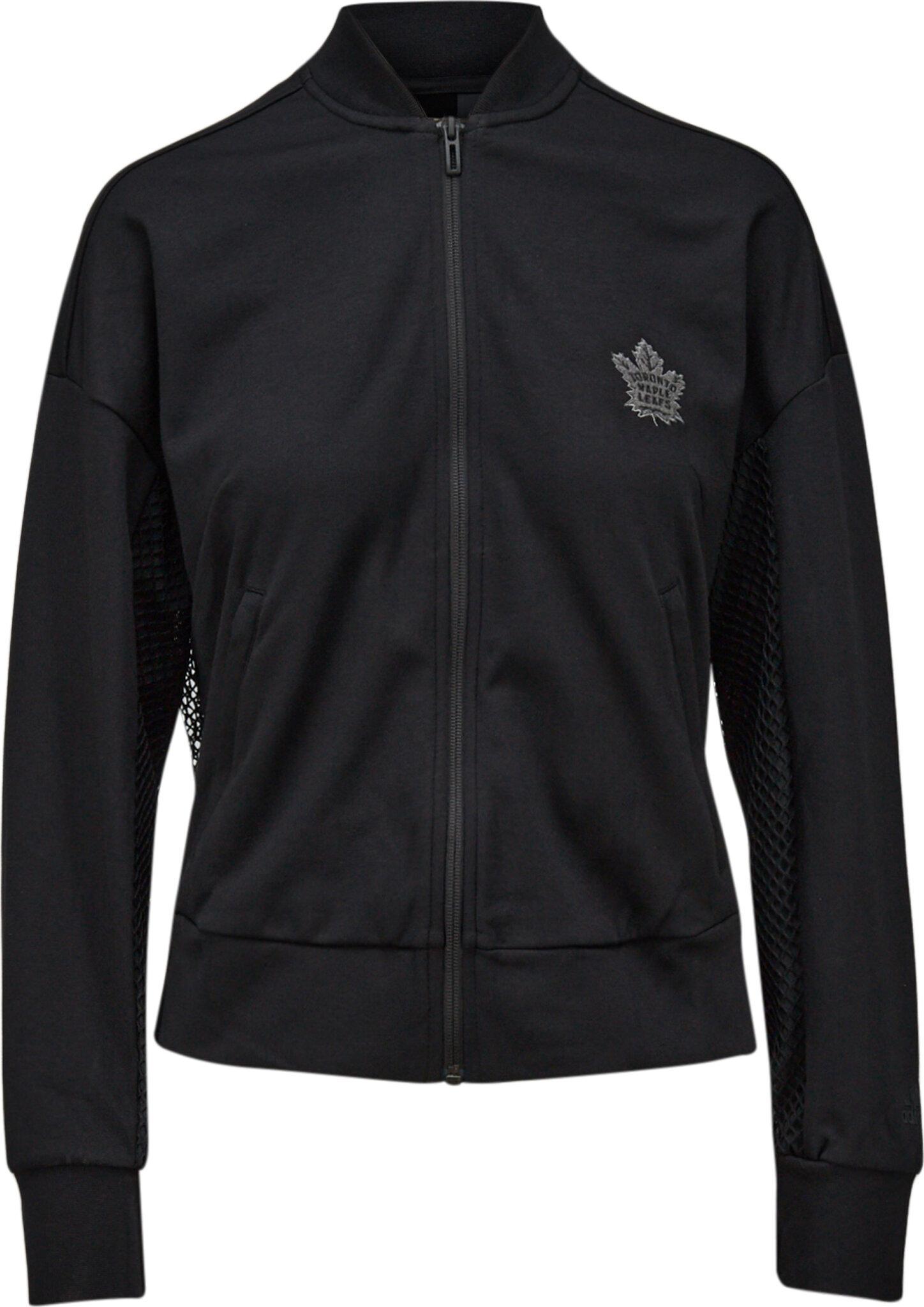 Product gallery image number 1 for product Maple Leafs ID Mesh Bomber Jacket - Women's