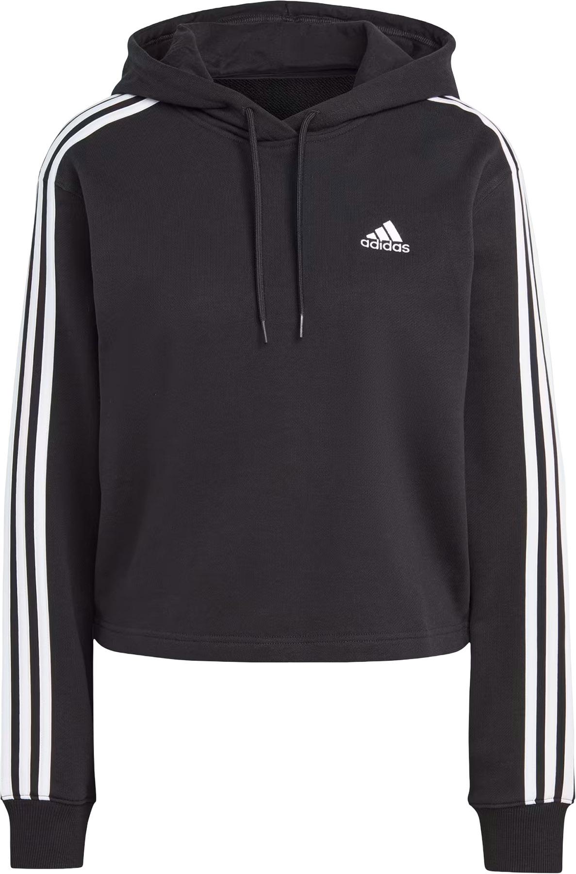 Product image for Essentials 3-stripes French Terry Cropped Hoodie - Women's