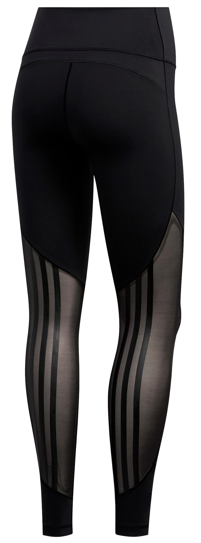 Product gallery image number 9 for product Believe This 2.0 3-Stripes Mesh Long Tights - Women's