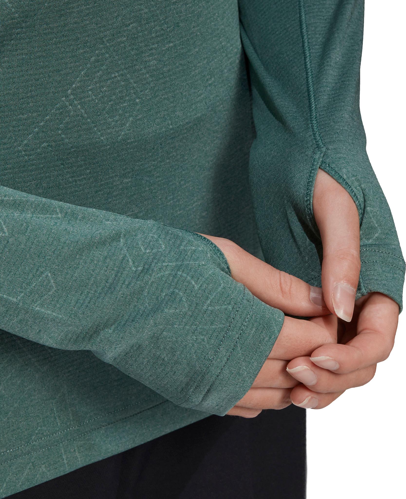 Product gallery image number 5 for product Terrex Tracerocker Half Zip Long Sleeve Tee - Women's