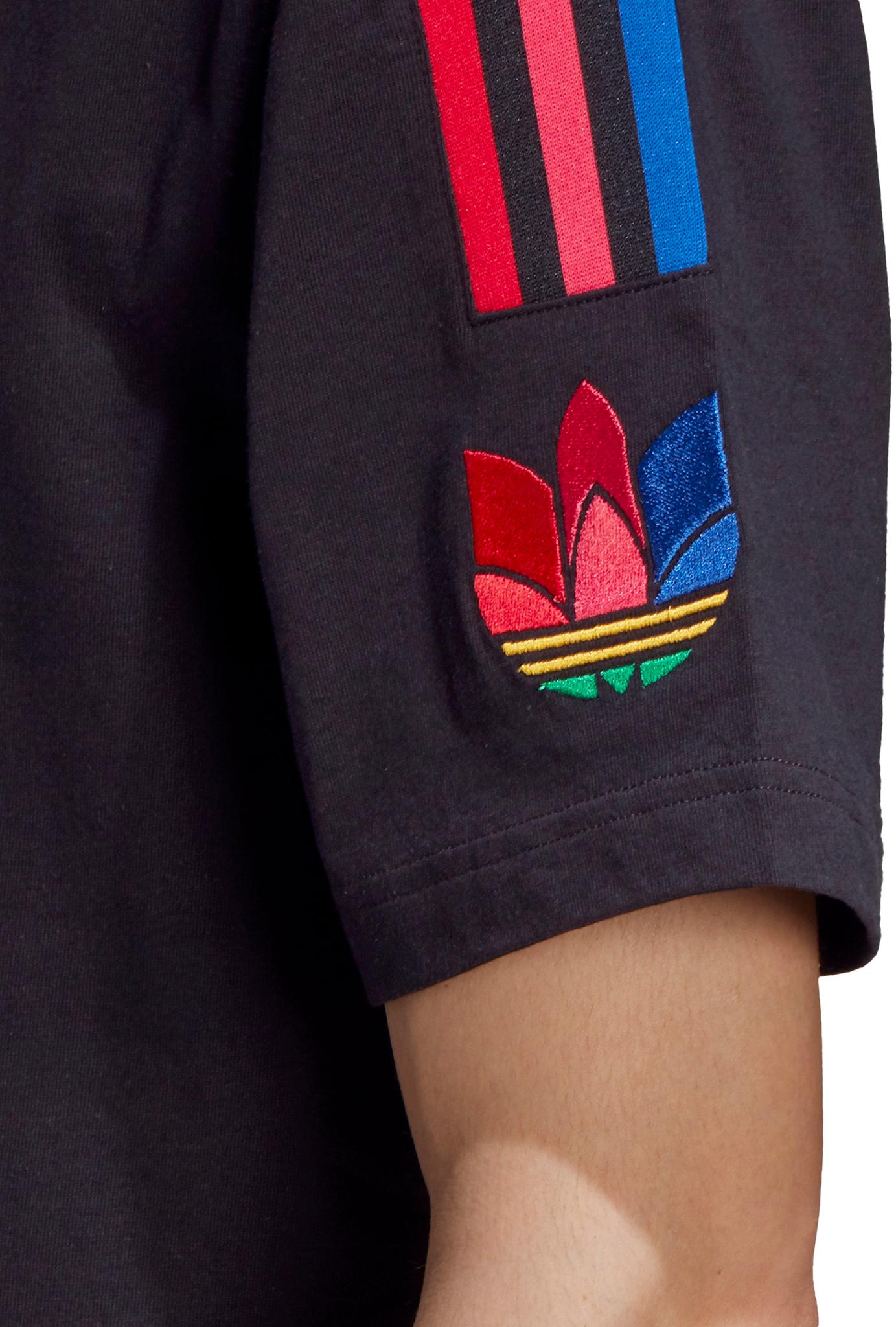 Product gallery image number 2 for product Adicolor 3D Trefoil 3-Stripes Tee - Men's