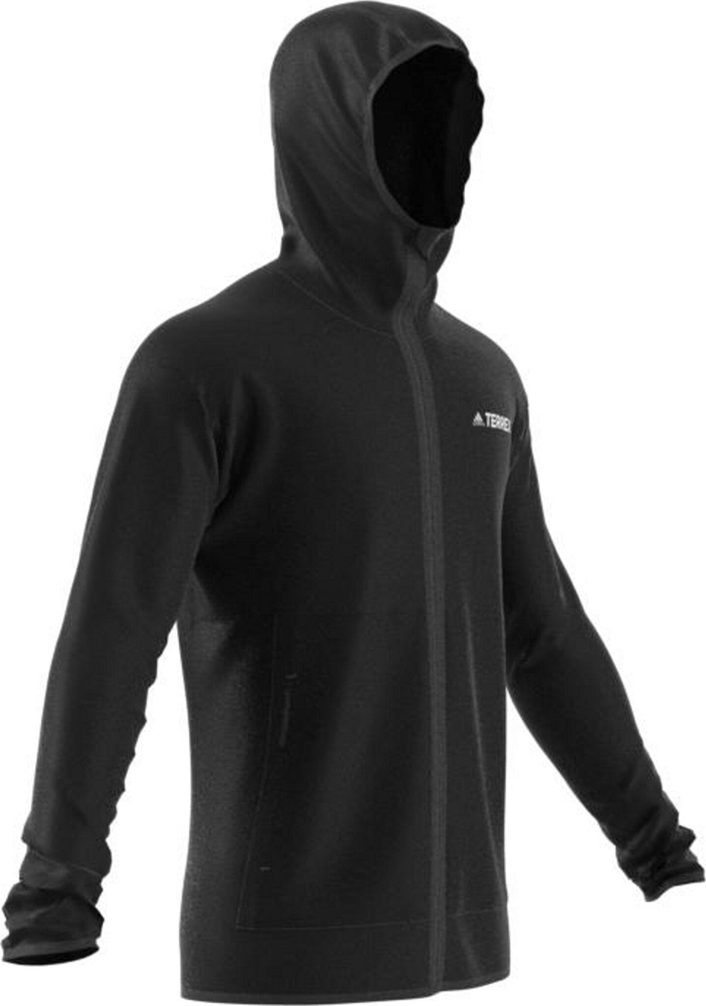 Product gallery image number 6 for product Terrex Tech Fleece Lite Hooded Hiking Jacket - Men's