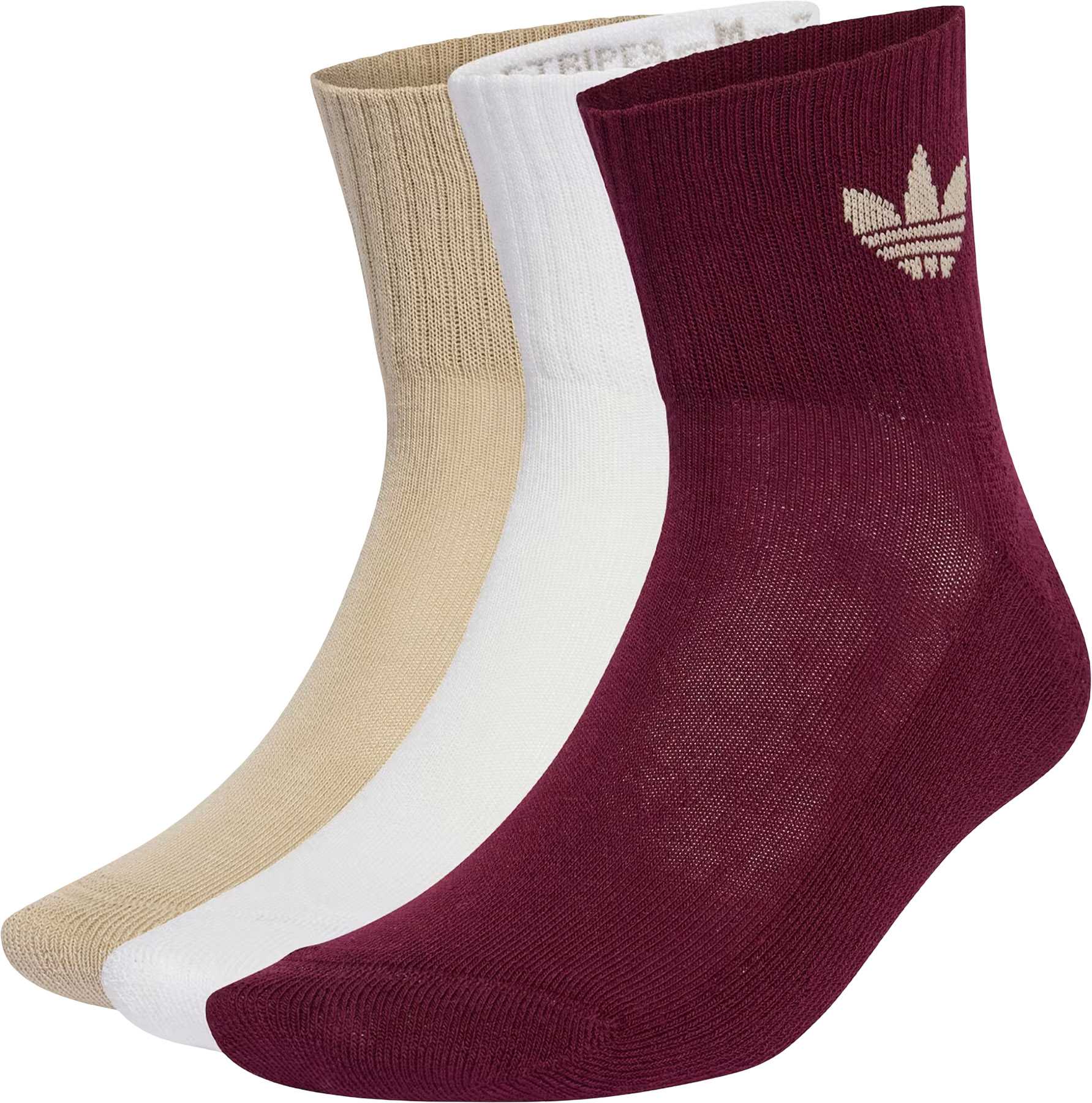 White - Stone Khaki - Maroon