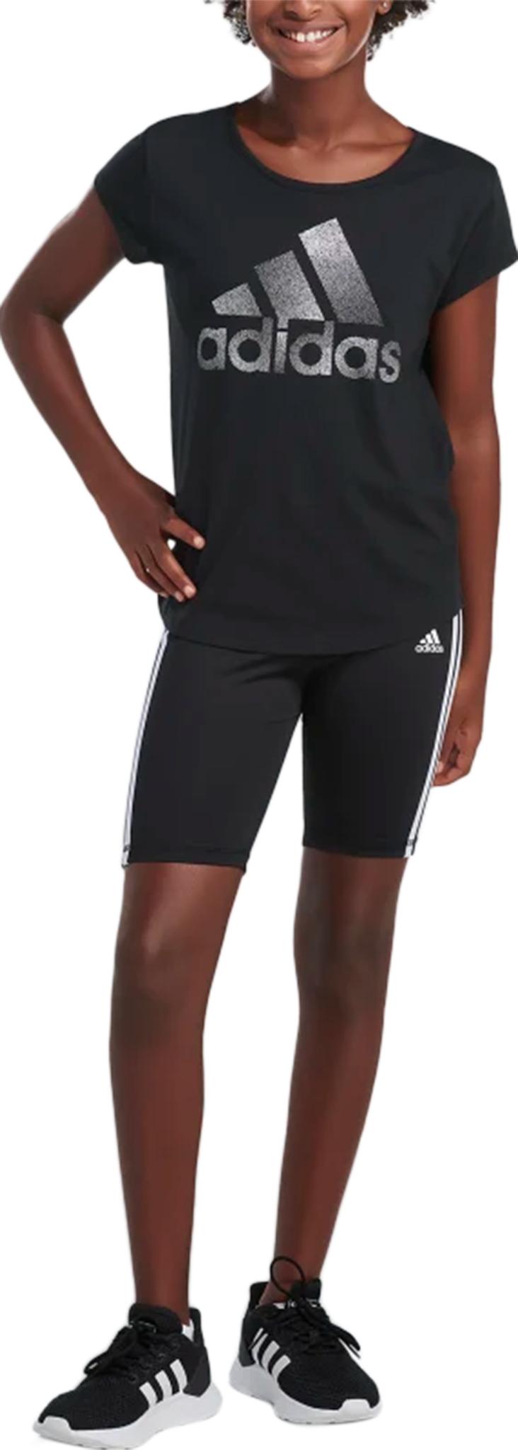 Product gallery image number 3 for product 3-Stripes Bike Shorts - Girls