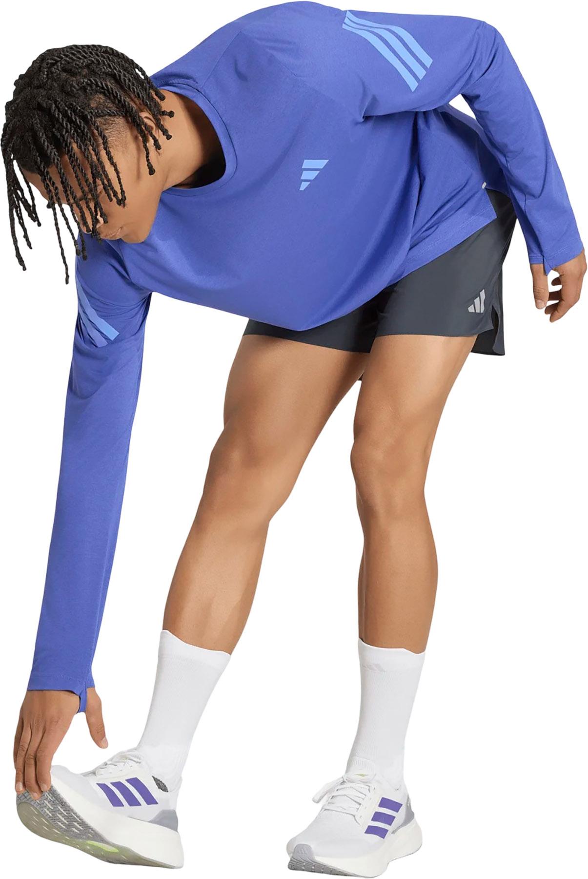 Product gallery image number 2 for product Adi365 Iconic Long Sleeve Running Top - Men's