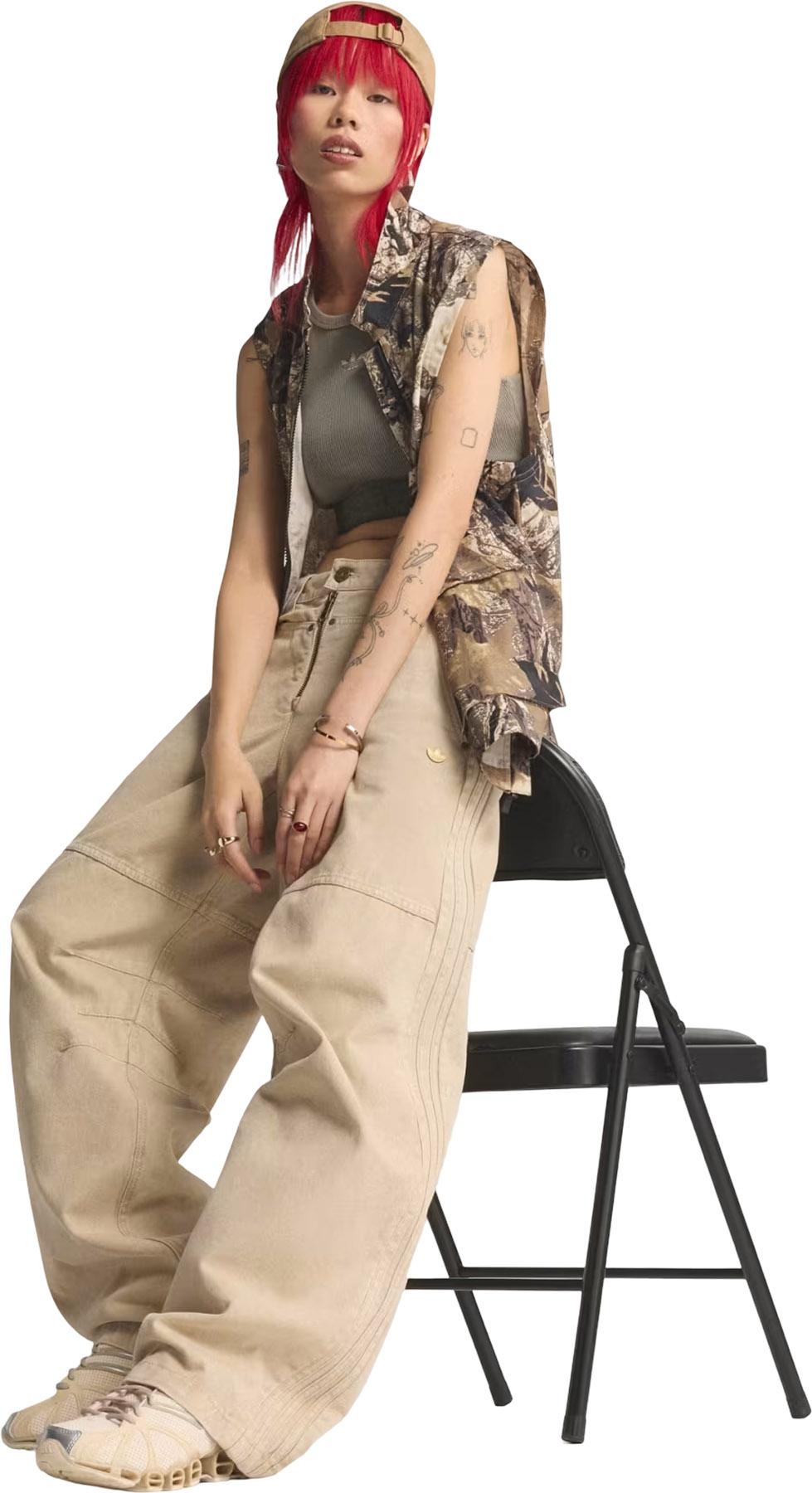Numéro de l'image de la galerie de produits 5 pour le produit Pantalon ample toile - Femme