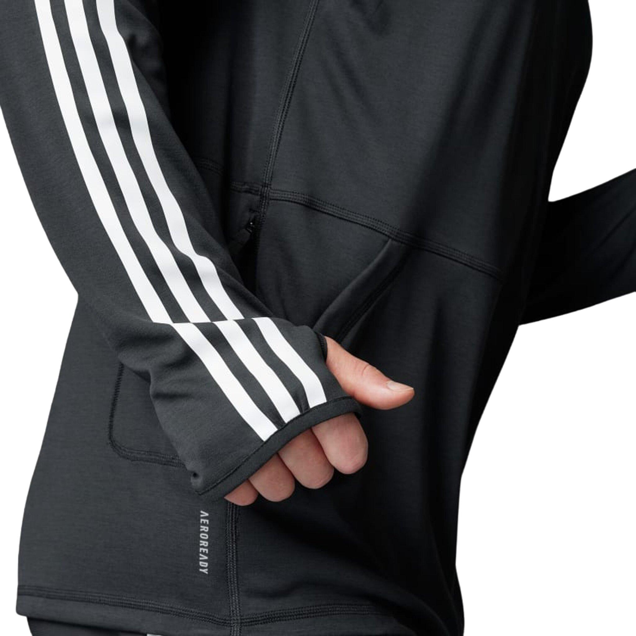 Product gallery image number 6 for product Own The Run 3-Stripes Hoodie - Men's