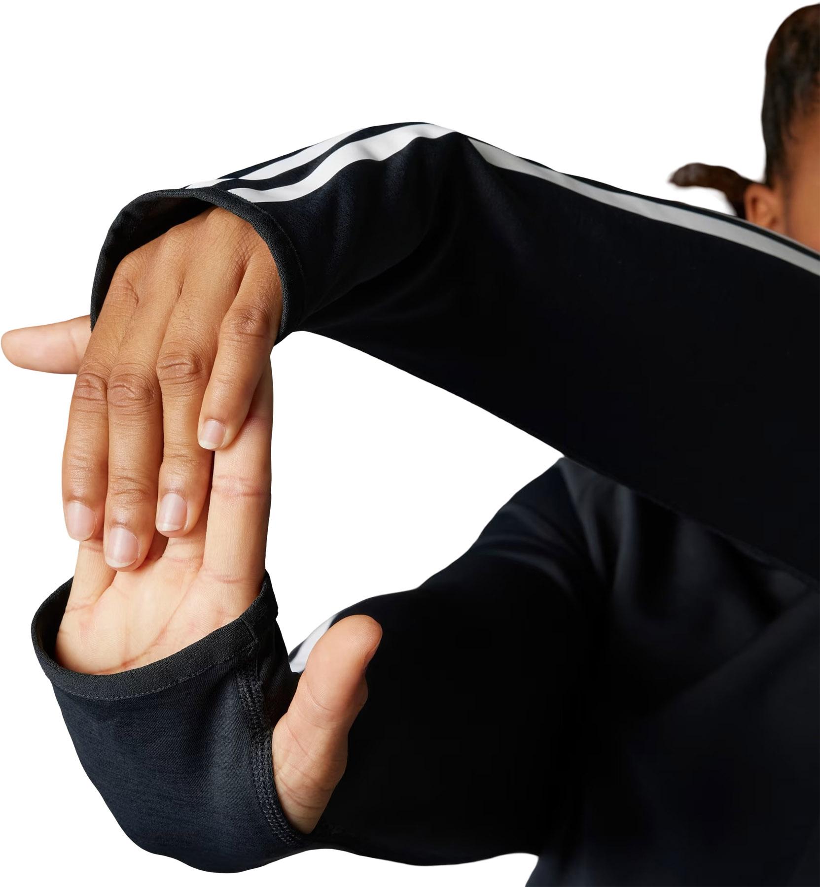 Numéro de l'image de la galerie de produits 3 pour le produit Chandail à capuchon à 3 bandes Own The Run - Femme