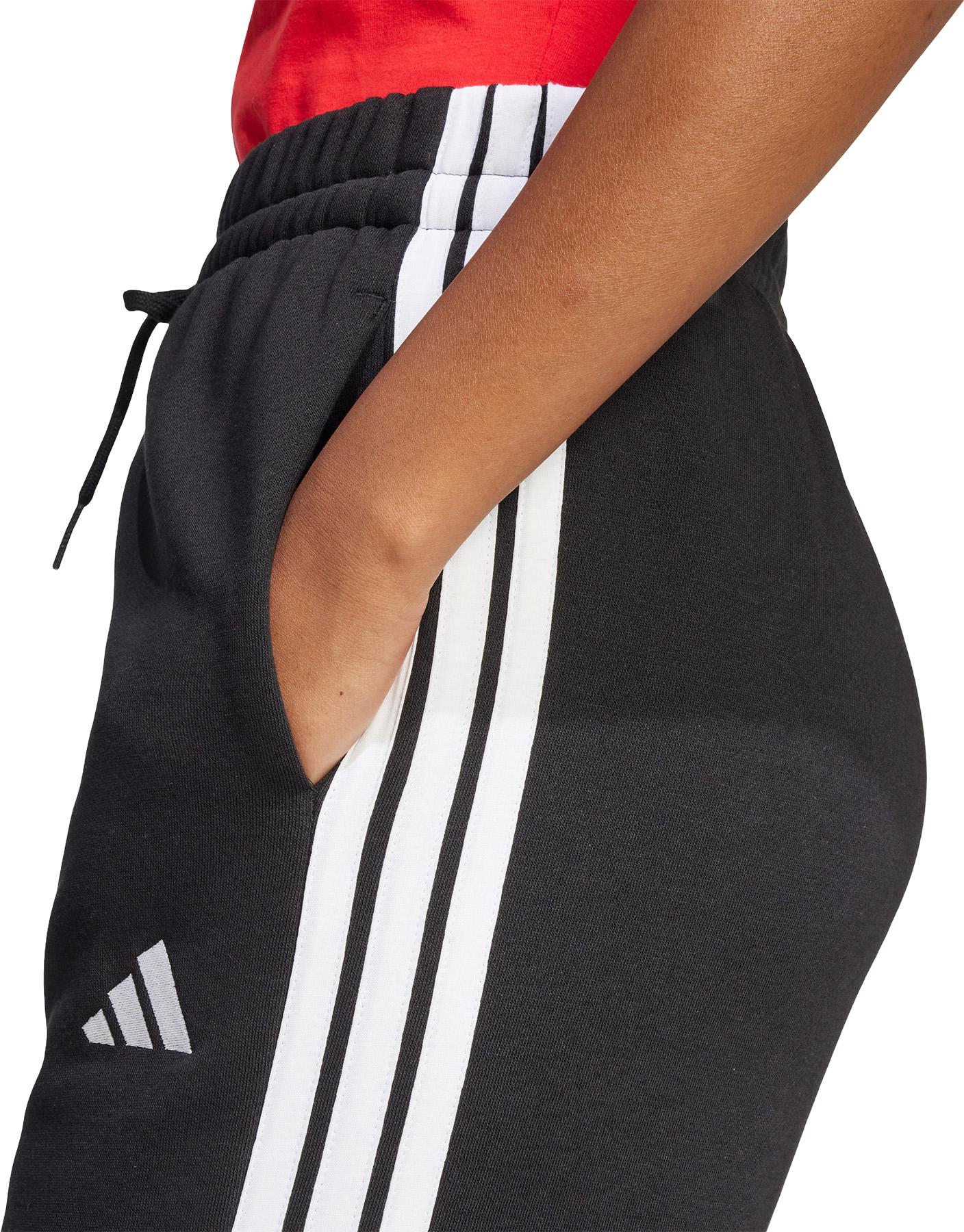 Product gallery image number 5 for product Essentials 3-Stripes Fleece Joggers - Women's