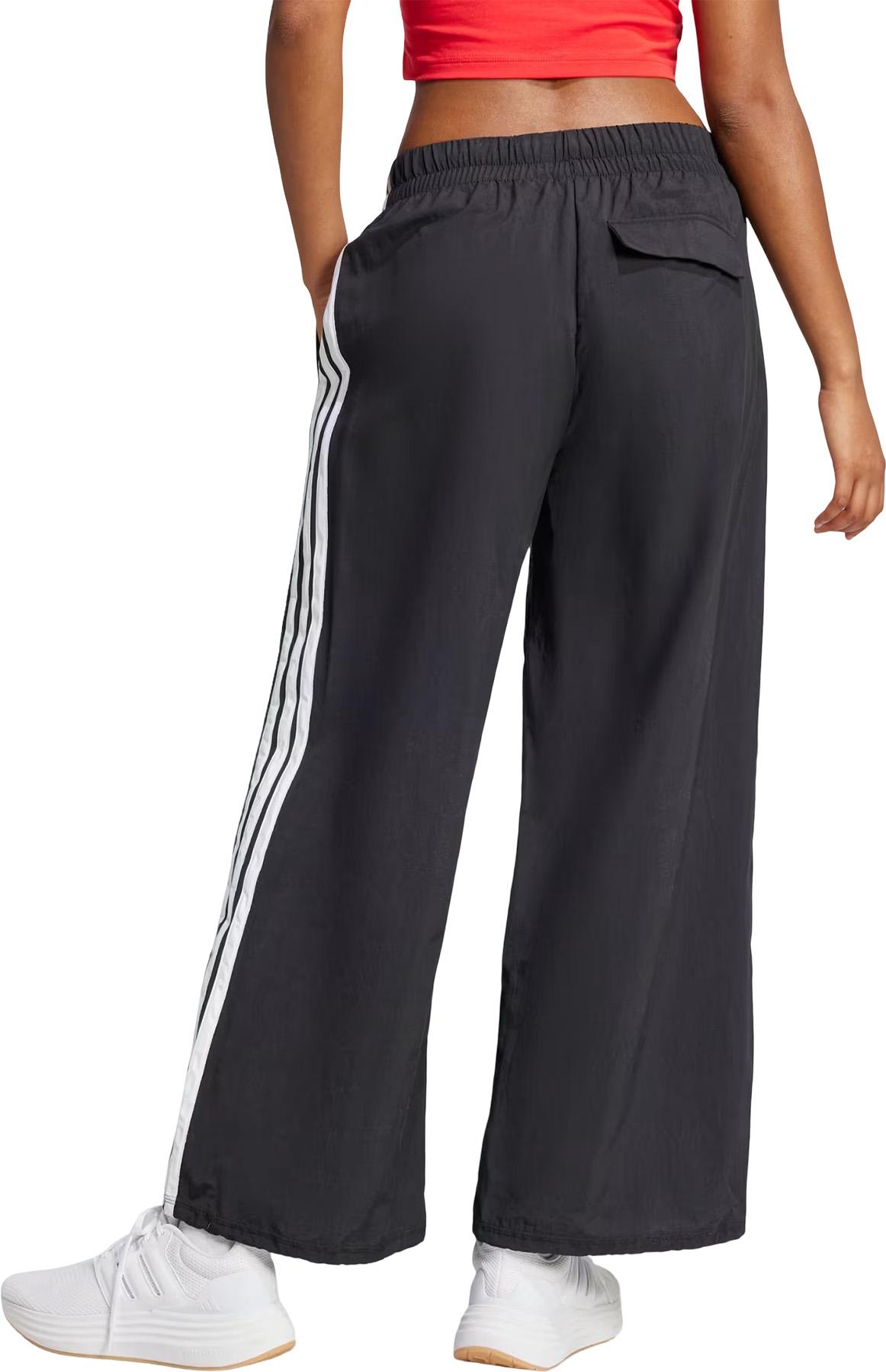 Product gallery image number 6 for product Essentials 3-Stripes Lifestyle Woven Parachute Tracksuit Bottom - Women's