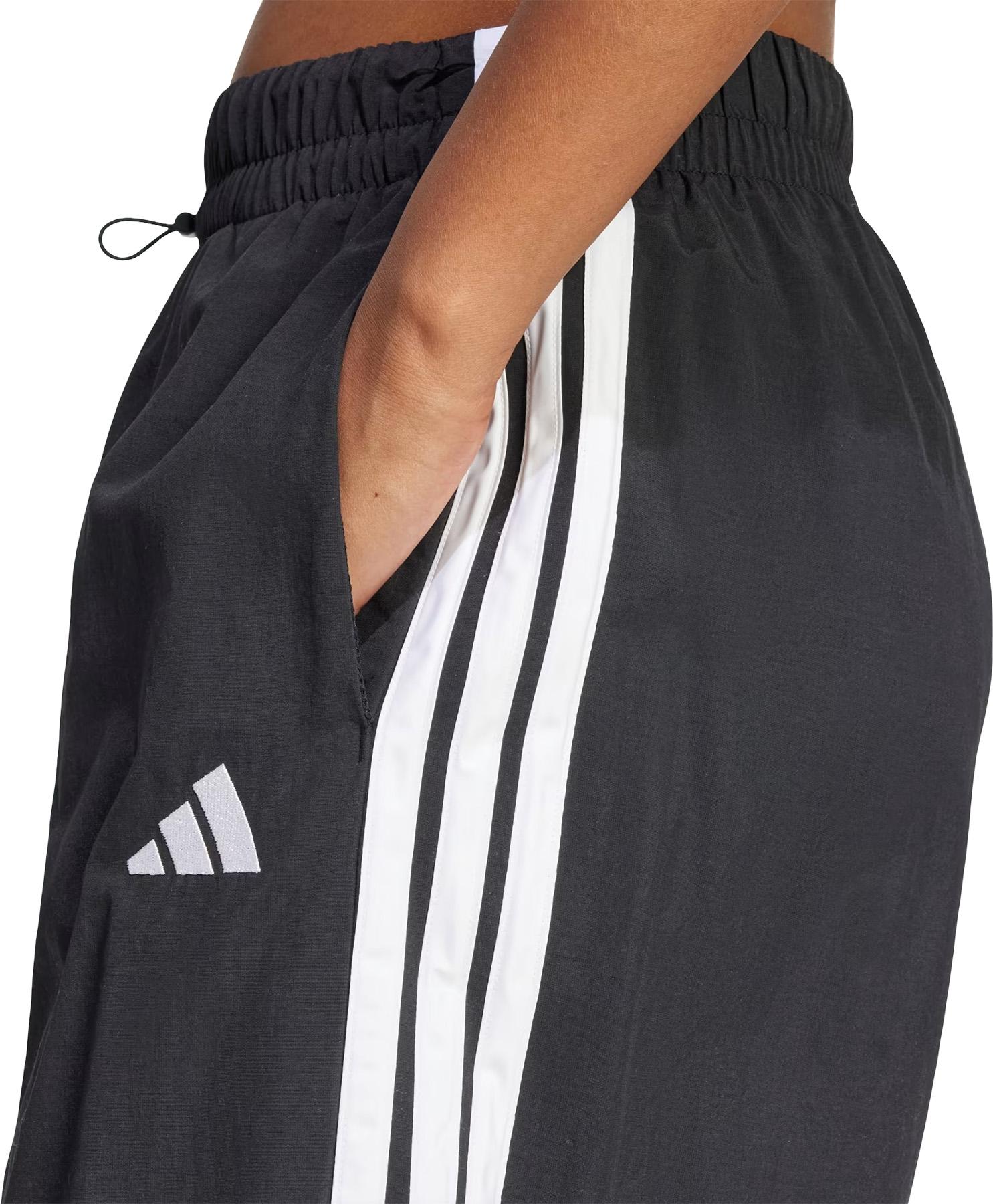 Product gallery image number 5 for product Essentials 3-Stripes Lifestyle Woven Parachute Tracksuit Bottom - Women's
