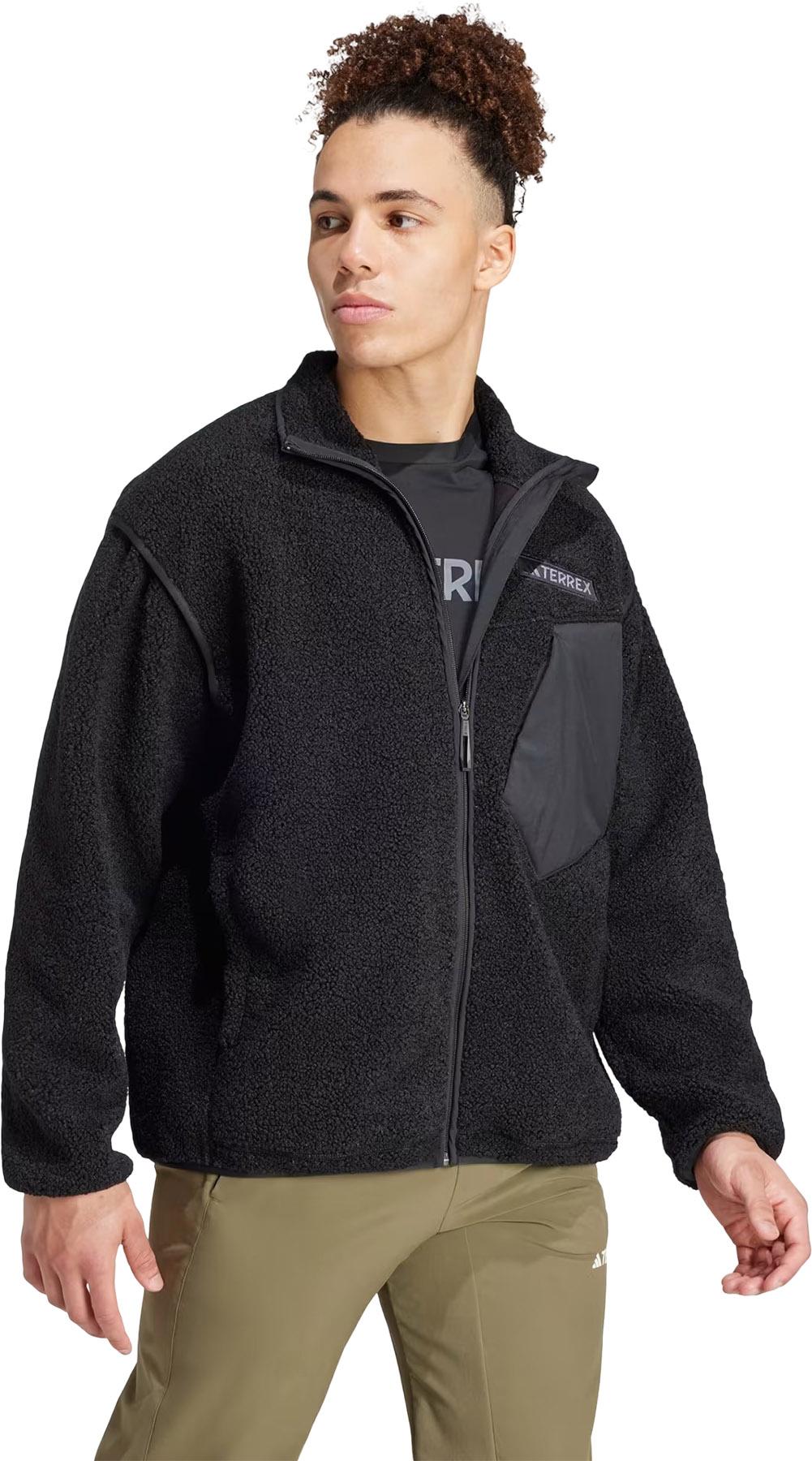 Product gallery image number 5 for product Manteau en molleton à poil long Terrex Xploric - Homme