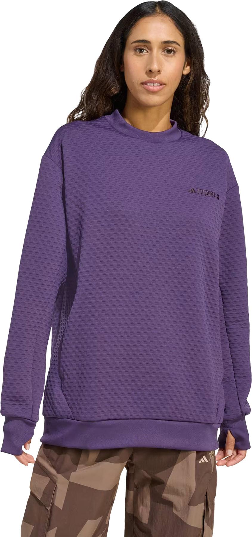 Product gallery image number 4 for product Terrex Xploric Crewneck Sweatshirt - Women's